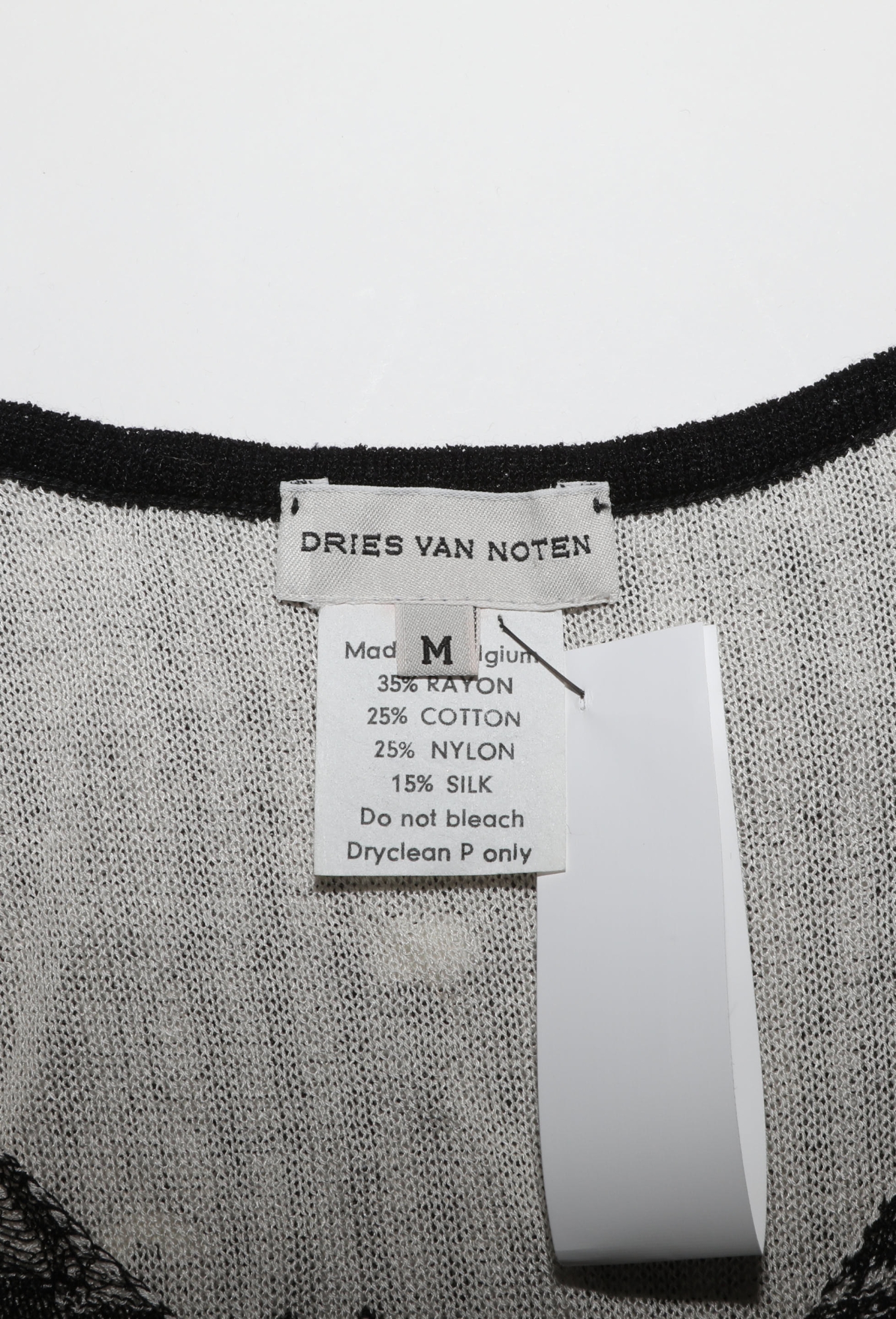 Spring 1999 Distressed Jacquard Ensemble - Dries Van Noten | ReSee