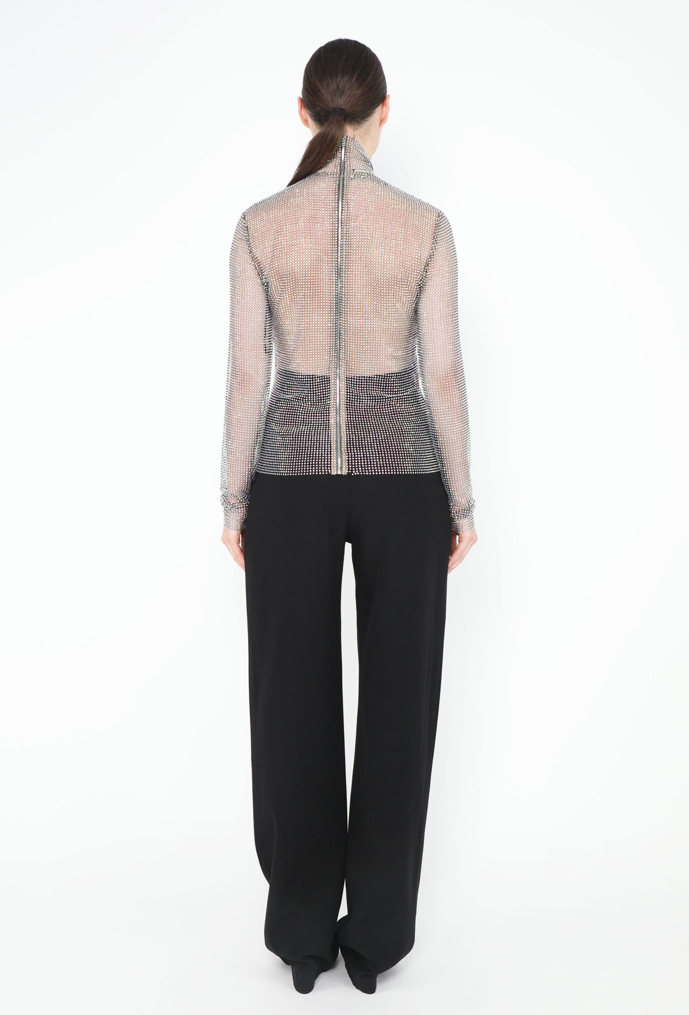 F/W 2017 Embellished Turtleneck Top - Gucci | ReSee