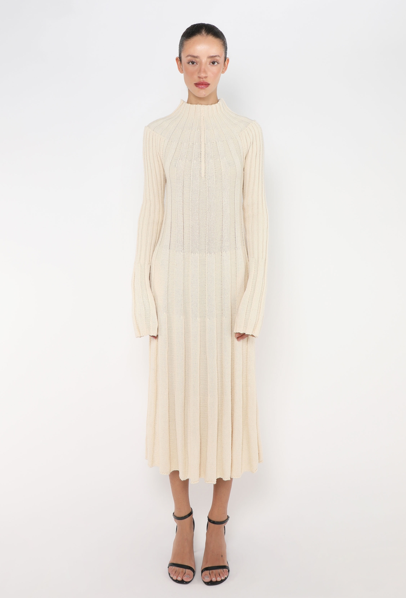 celine knitted dress Resort 2017 Fluted Knit Recently added