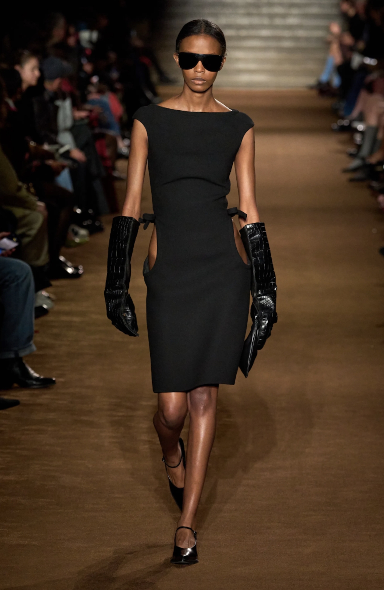 miu miu cut out dress Natt Wool Cut-Out Dress, F/W 2024 - Miu Miu