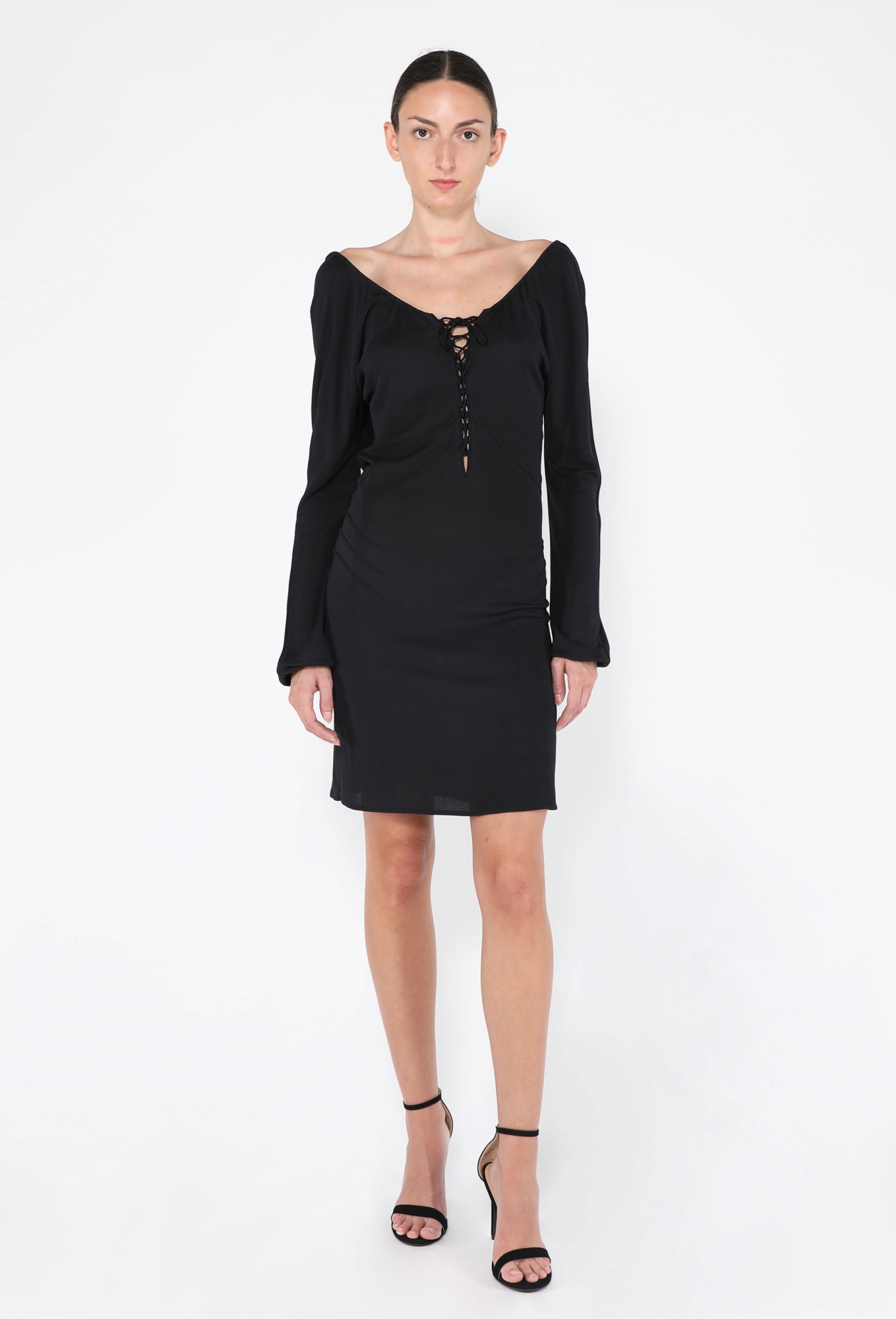 Lace-Up Sheath Dress, 2002 - Gucci | ReSee display picture 3