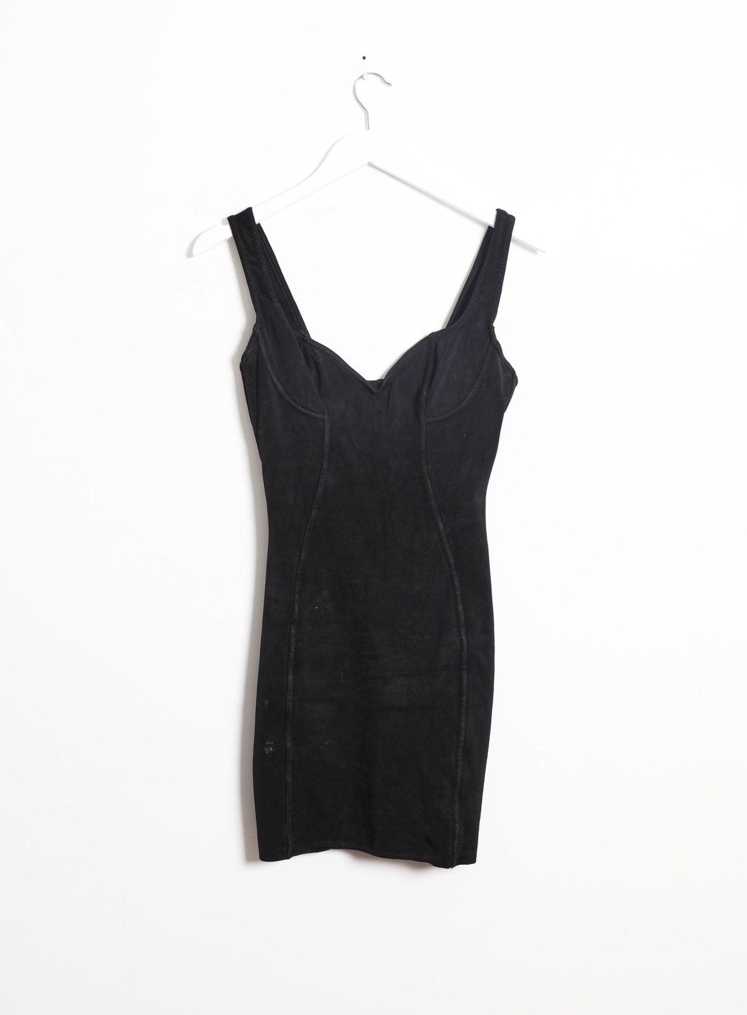 blue dress for baby girl 90s Bodycon Party Dress w/Beaded Bustier & Fingerless Gloves/ Stretchy   RareJule Vintage