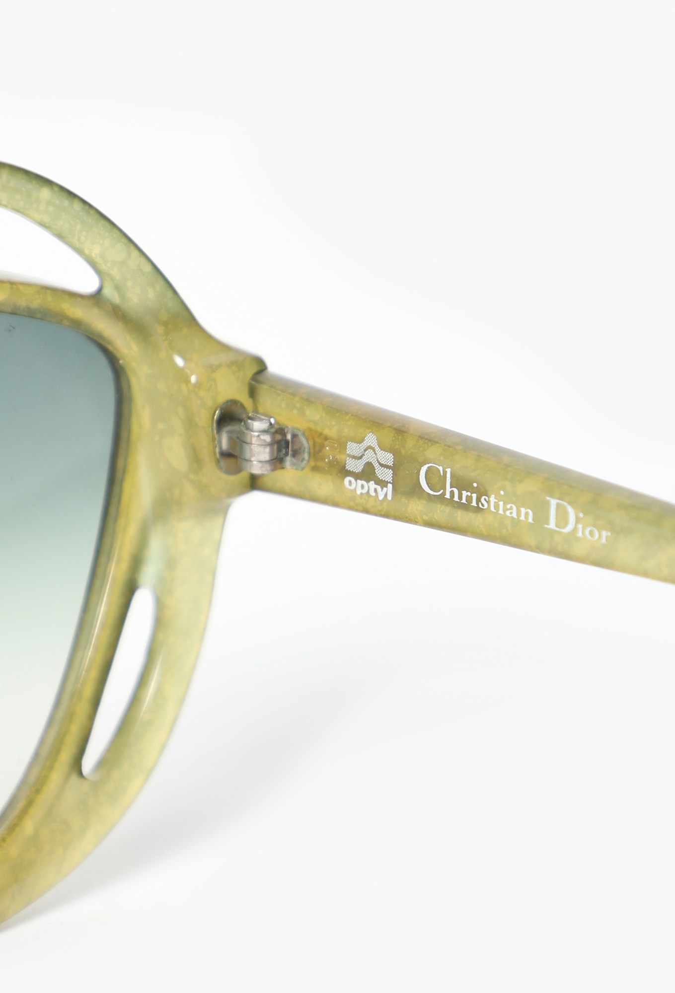 1977 Oversized Speckled Sunglasses - Dior | ReSee