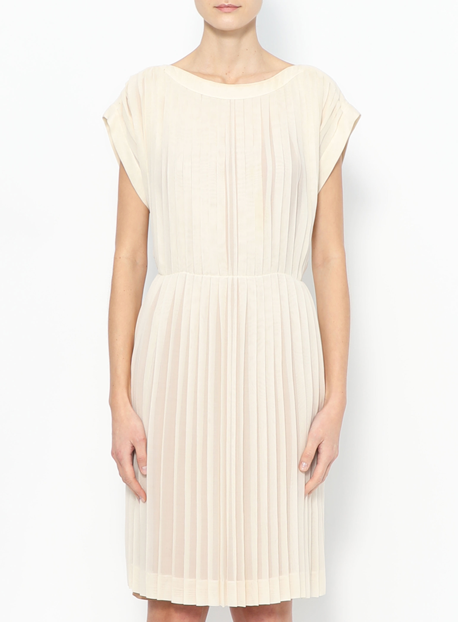 Pleated Silk Dress | Authentic & Vintage | ReSee