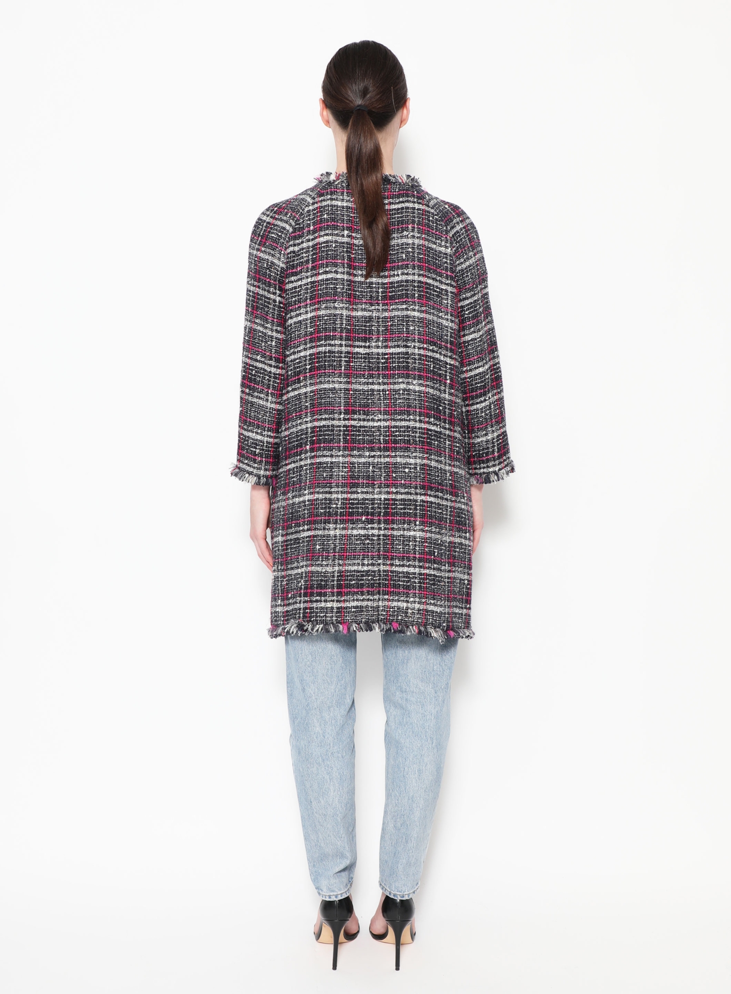 2007 Tweed Frayed Trim Jacket | Authentic & Vintage | ReSee