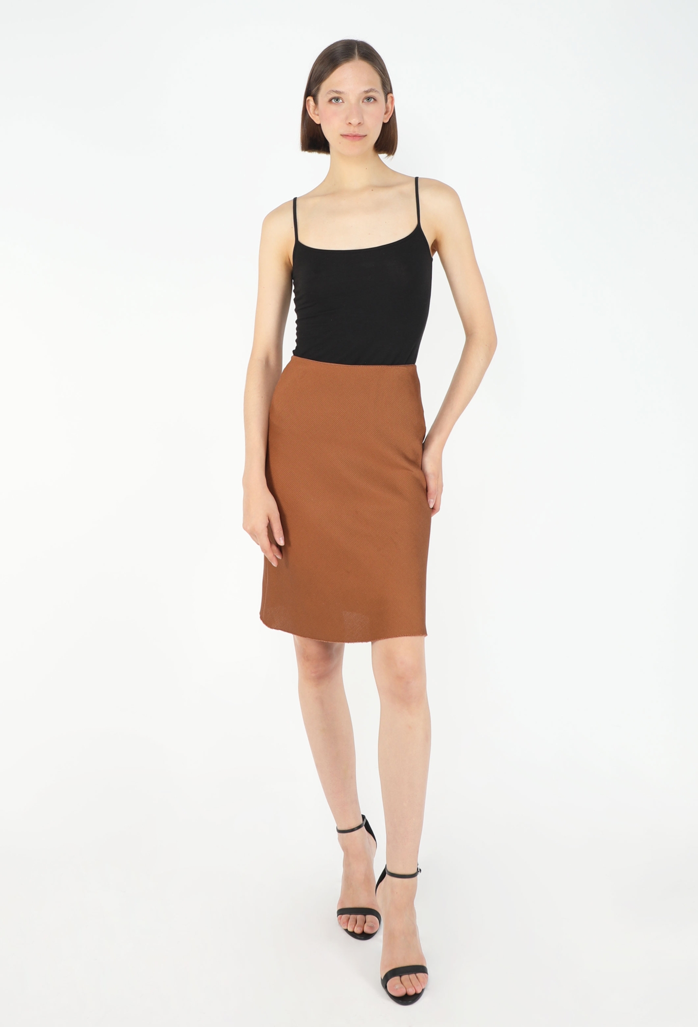F/W 2025 Ribbed Knit Silk Skirt - Miu Miu | ReSee