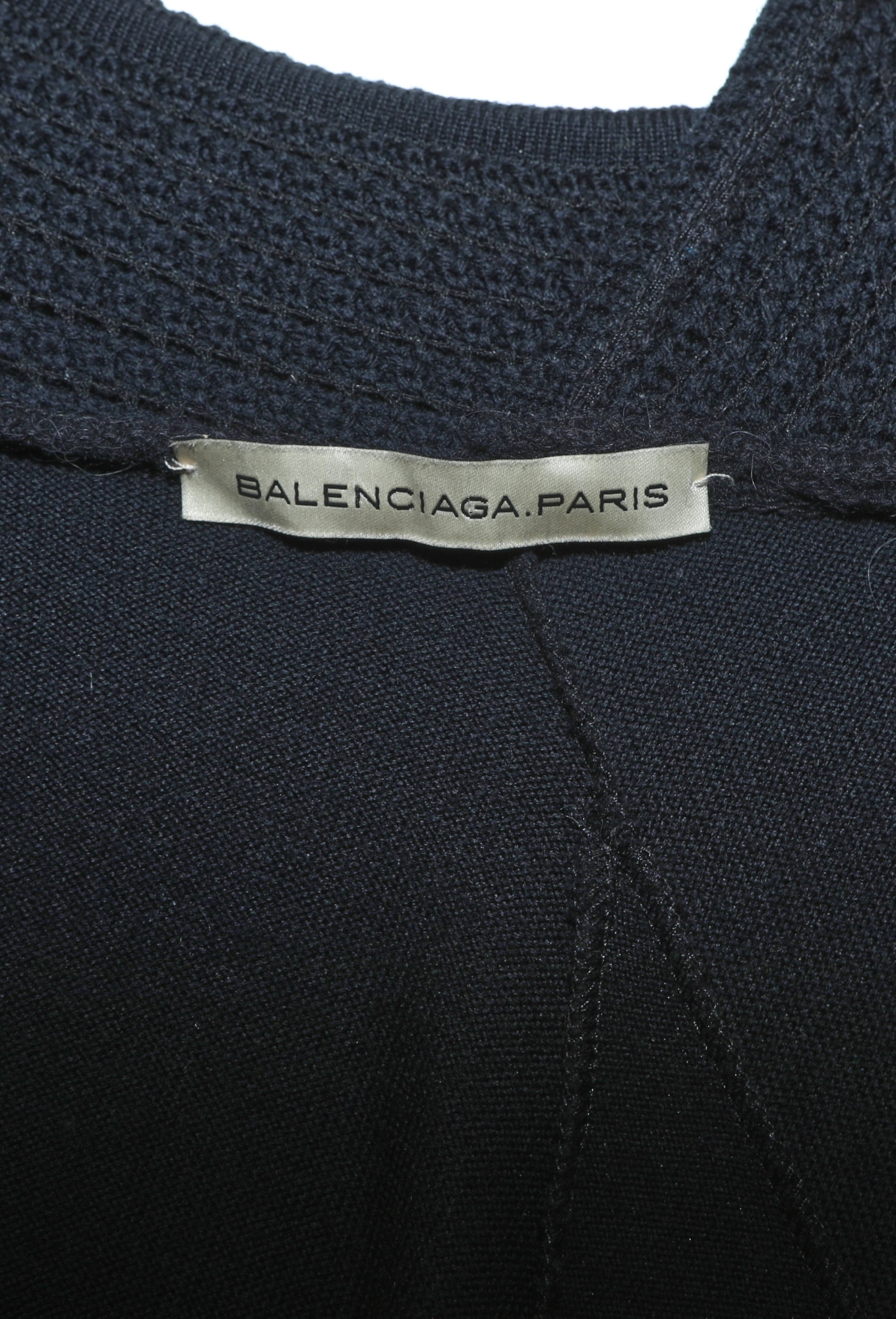 F/W 2004 Deconstructed Ribbed Sweater - Balenciaga | ReSee