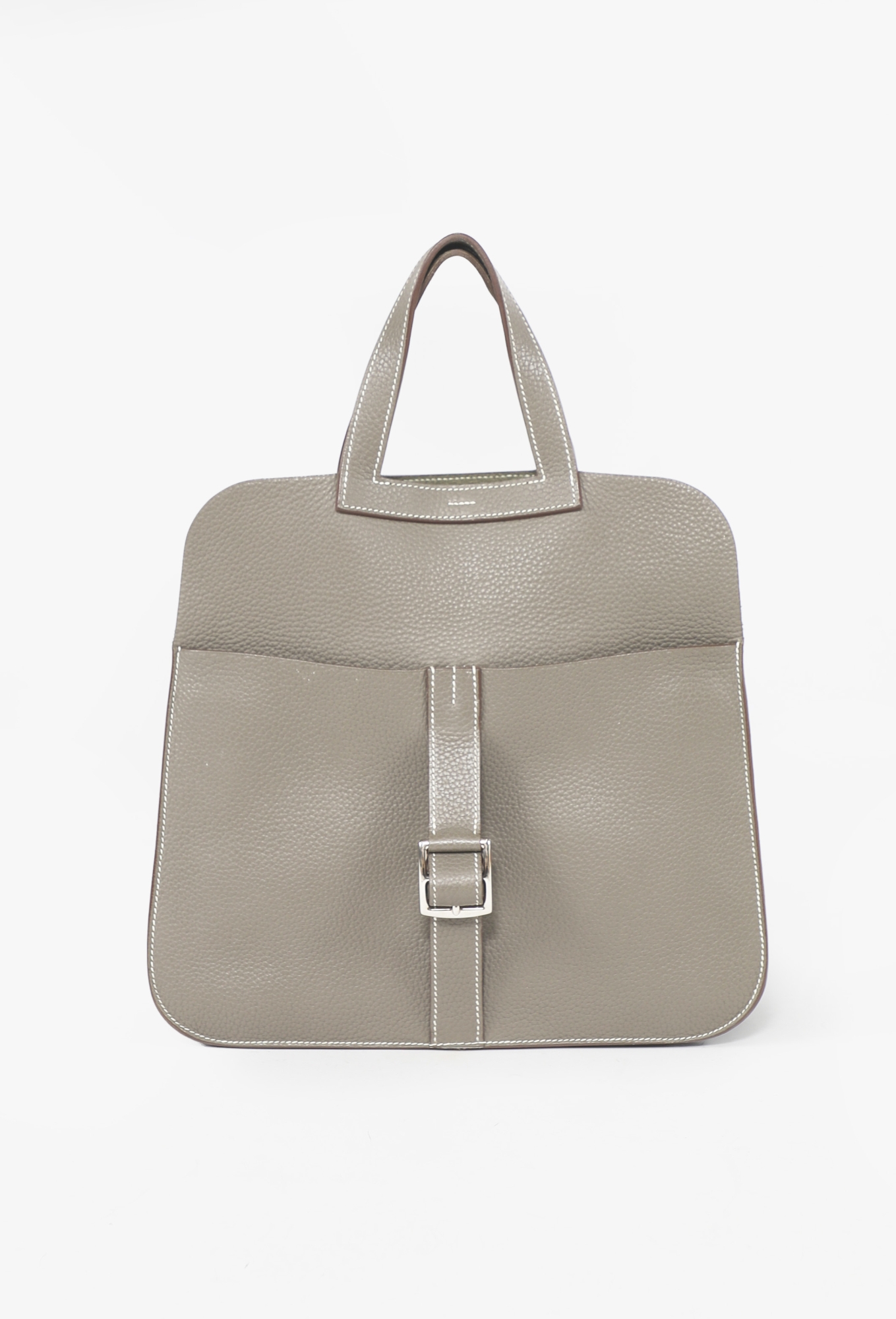 Gris Étain Taurillon Clémence Halzan 31 - Hermès | ReSee