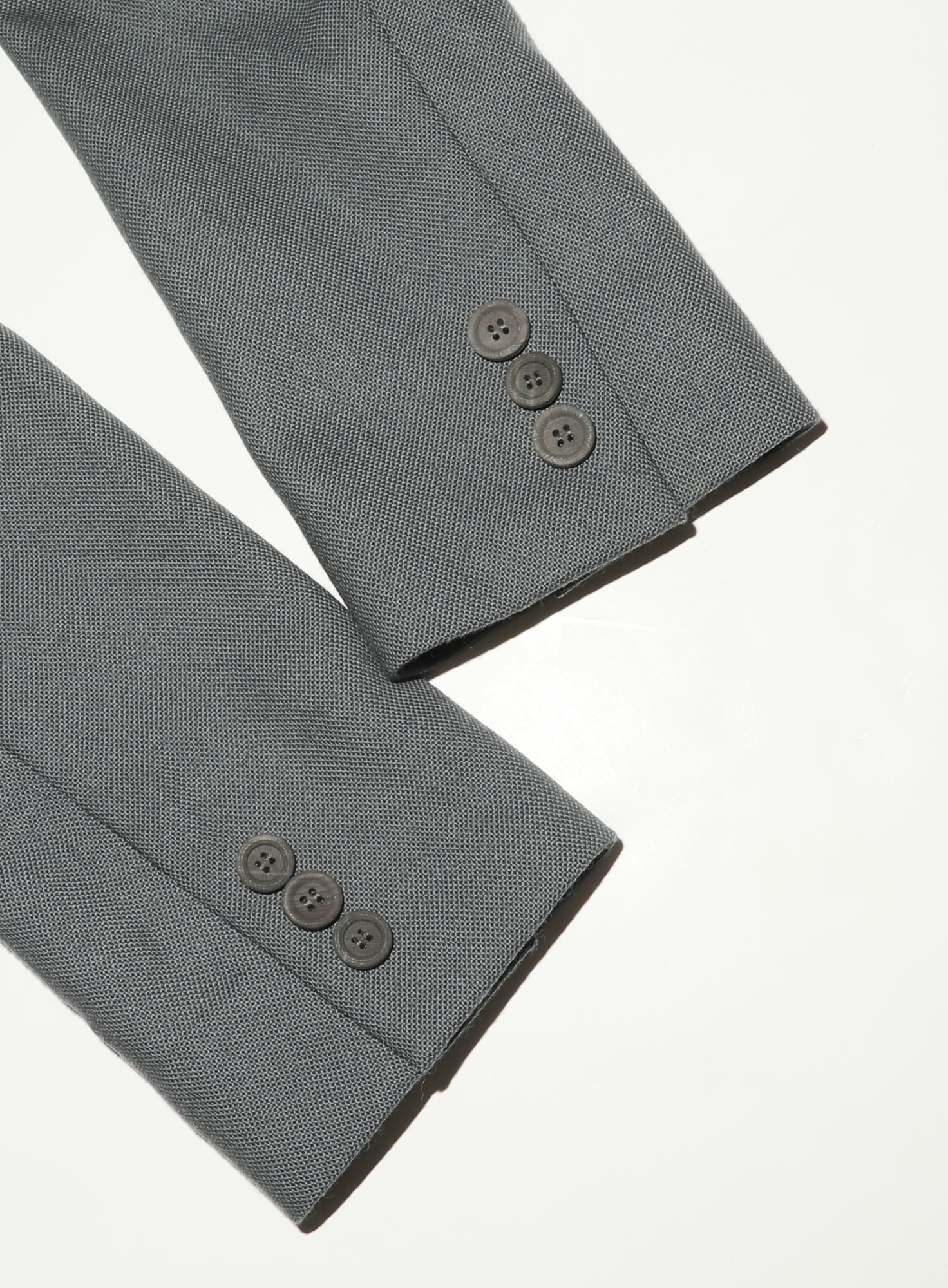 BALENCIAGA.PARIS（サイズ34）ツイードジャケット/グレー Le Dix Notched Hourglass Blazer | Authentic & Vintage | ReSee