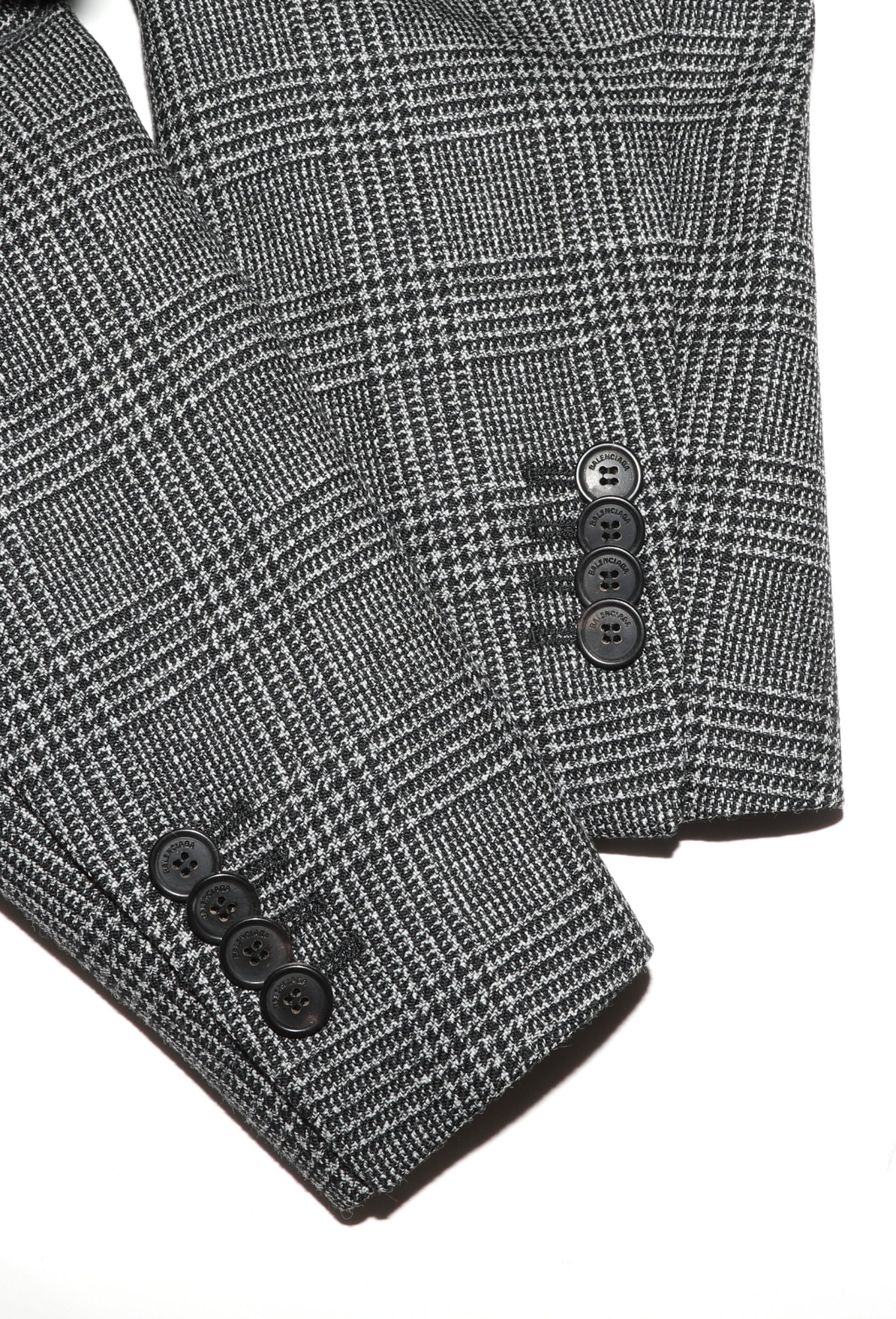F/W 2018 Checkered Hourglass Blazer - Balenciaga | ReSee