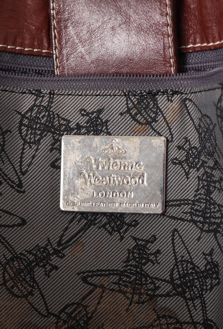 Squiggle Shopper Tote Bag - Vivienne Westwood | Authentic