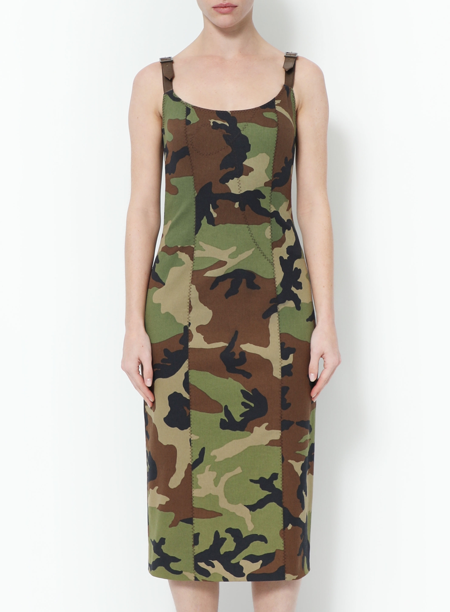 Christian Dior カモフラージュ キャミソール　迷彩　キャミドレス Camouflage Cotton Dress| Authentic & Vintage | ReSee