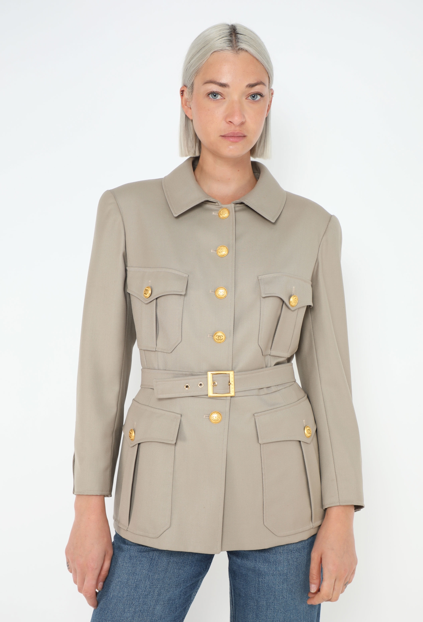 ICONIC F/W 1996 Belted Safari Ensemble - Chanel | ReSee