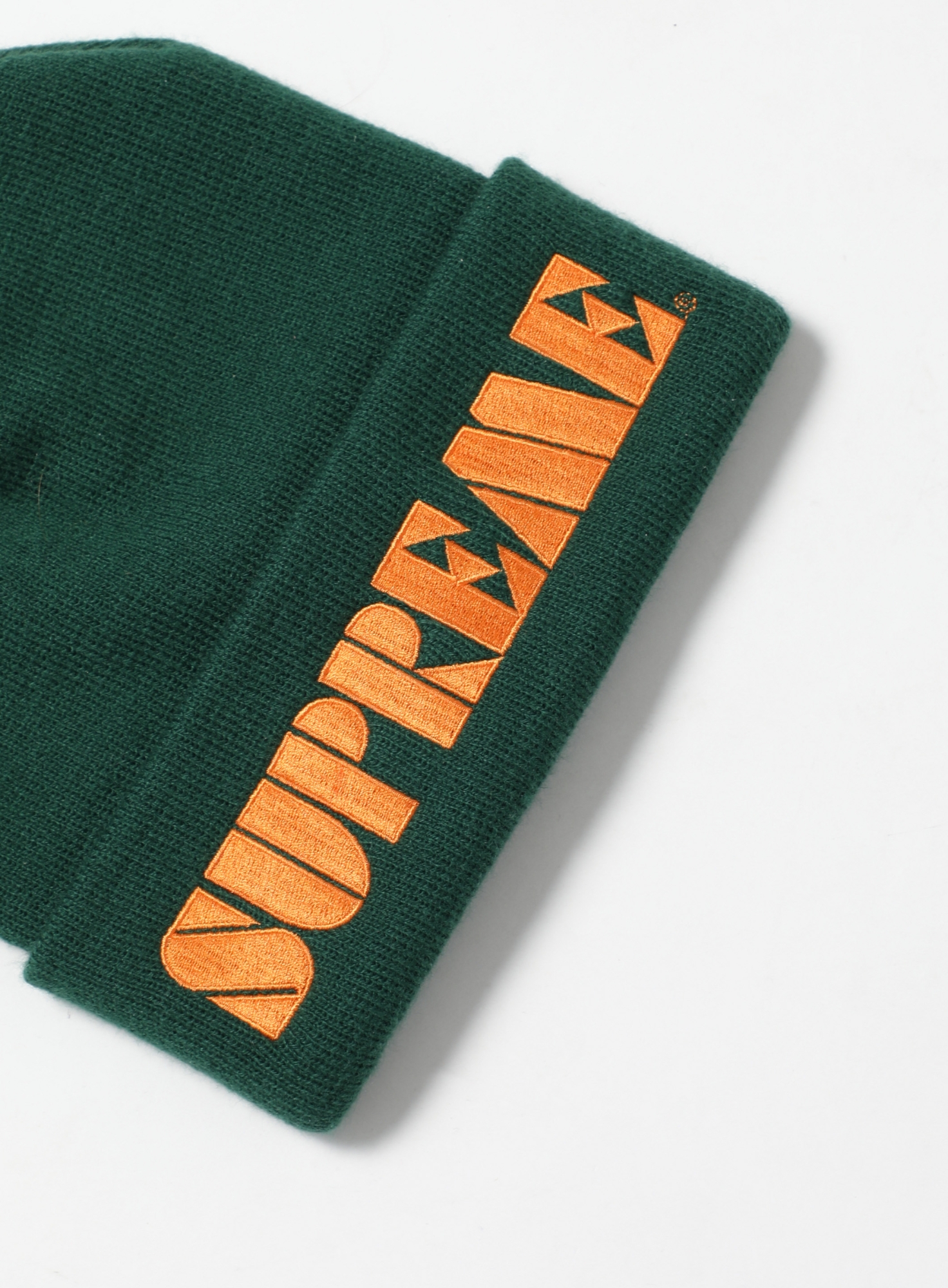 Supreme 2024 Stencil Beanie Green - Modern Designers | ReSee