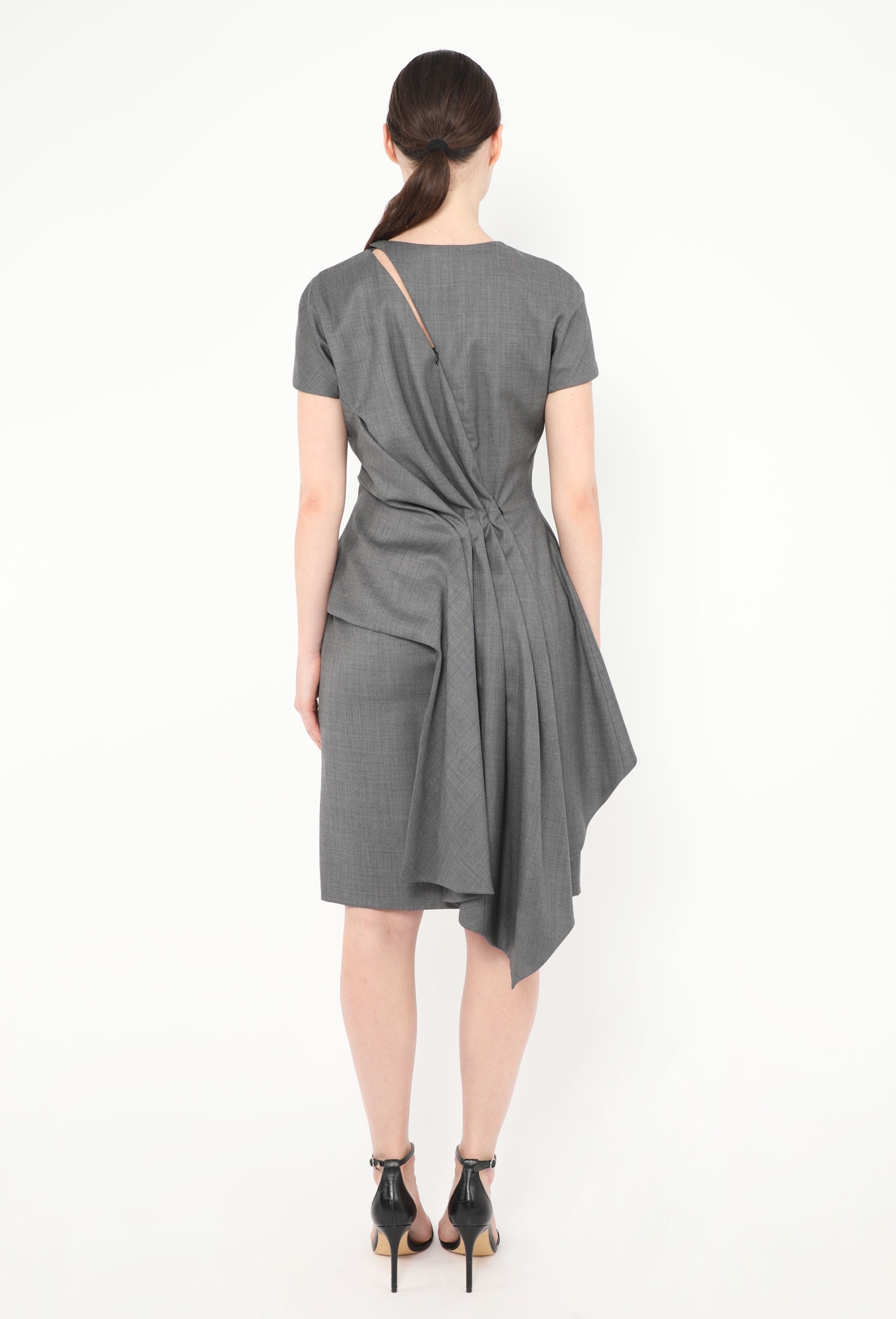 Asymmetrical Peplum Dress - Dior | Authentic & Vintage | ReSee Asymmetrical Peplum Dress - Dior | Authentic & Vintage | ReSee