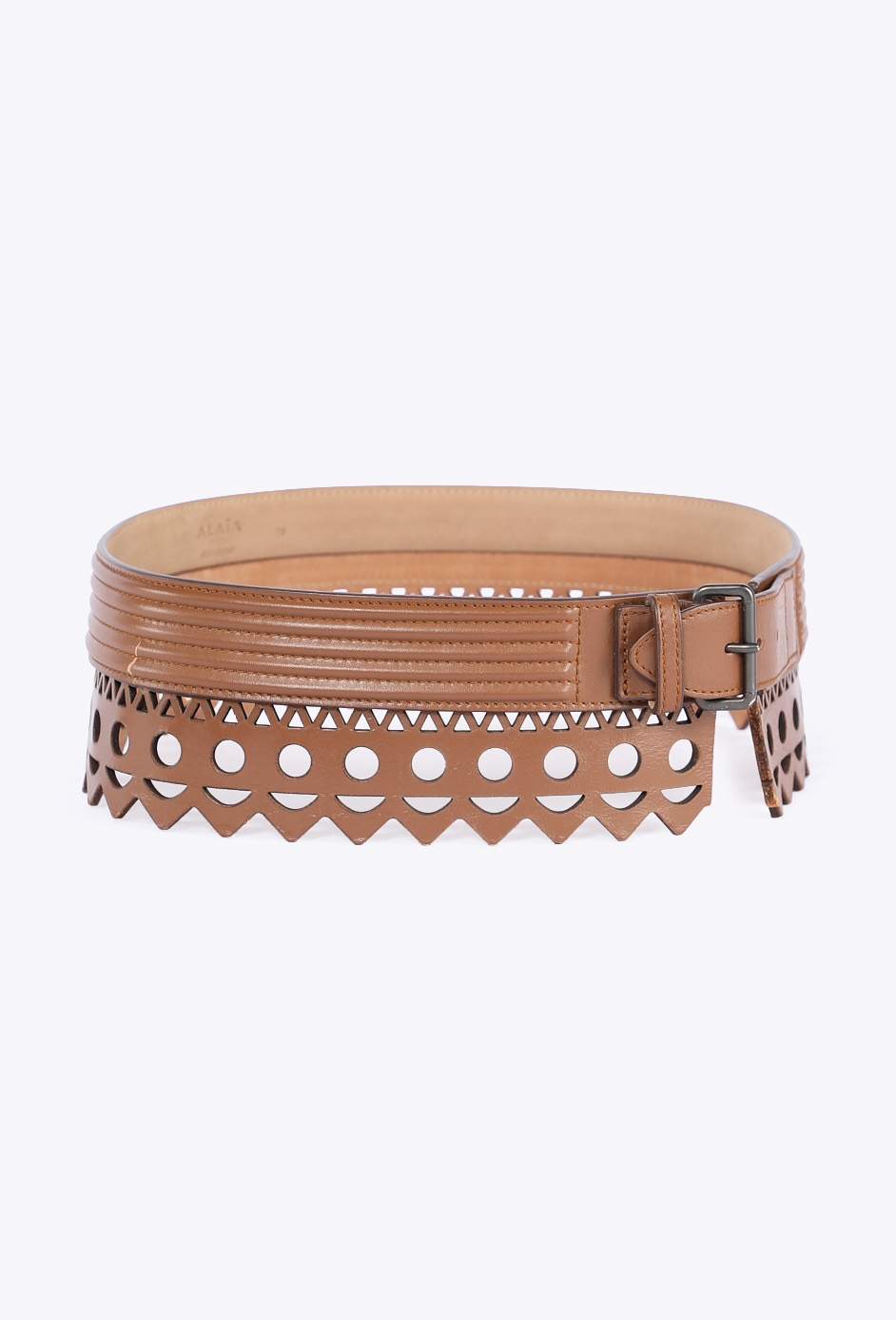 Vienne Laser-Cut Corset Belt - Alaïa | ReSee display picture 2