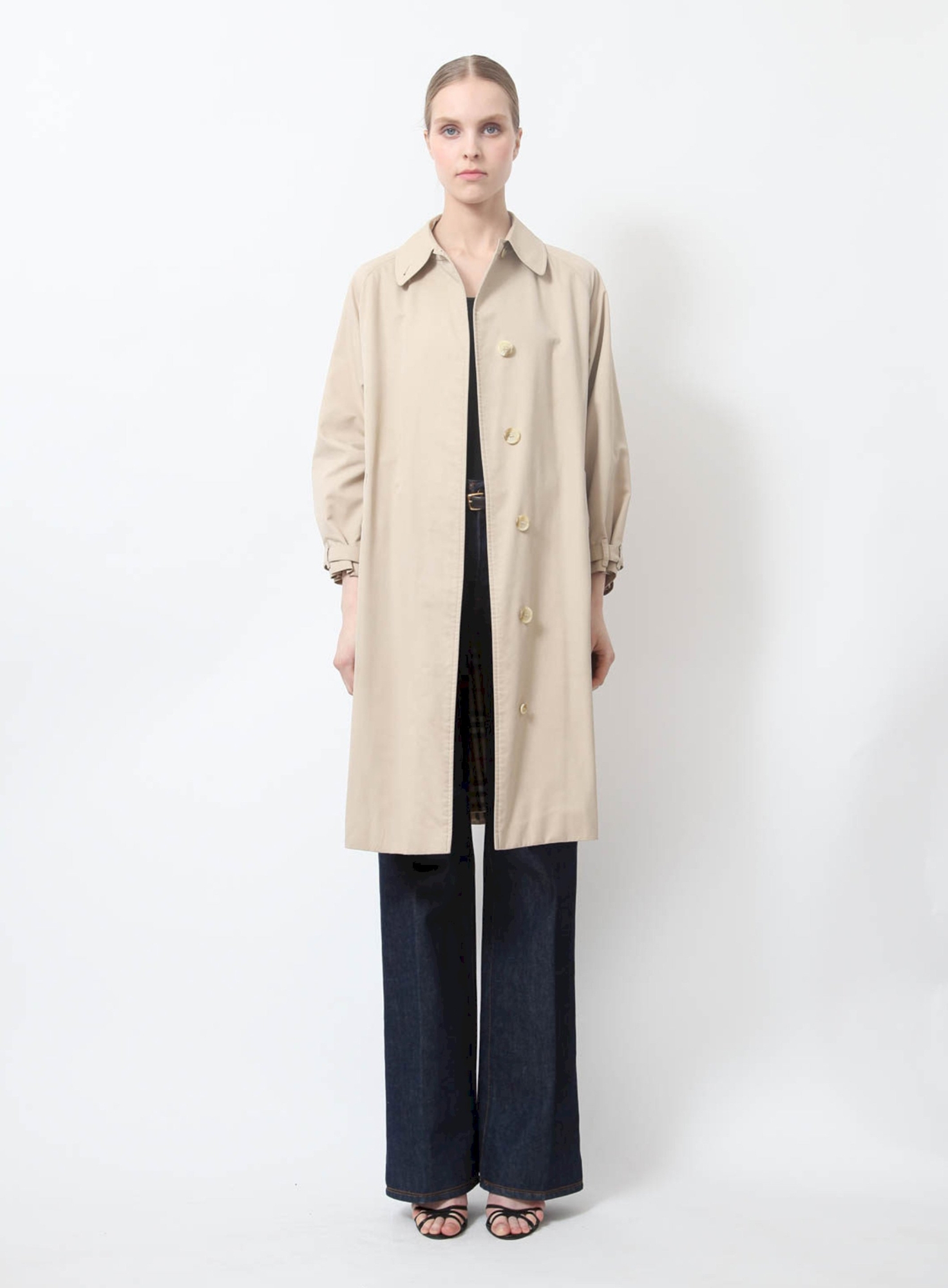 Vintage Mackintosh Belted Trench Coat - Burberry | ReSee