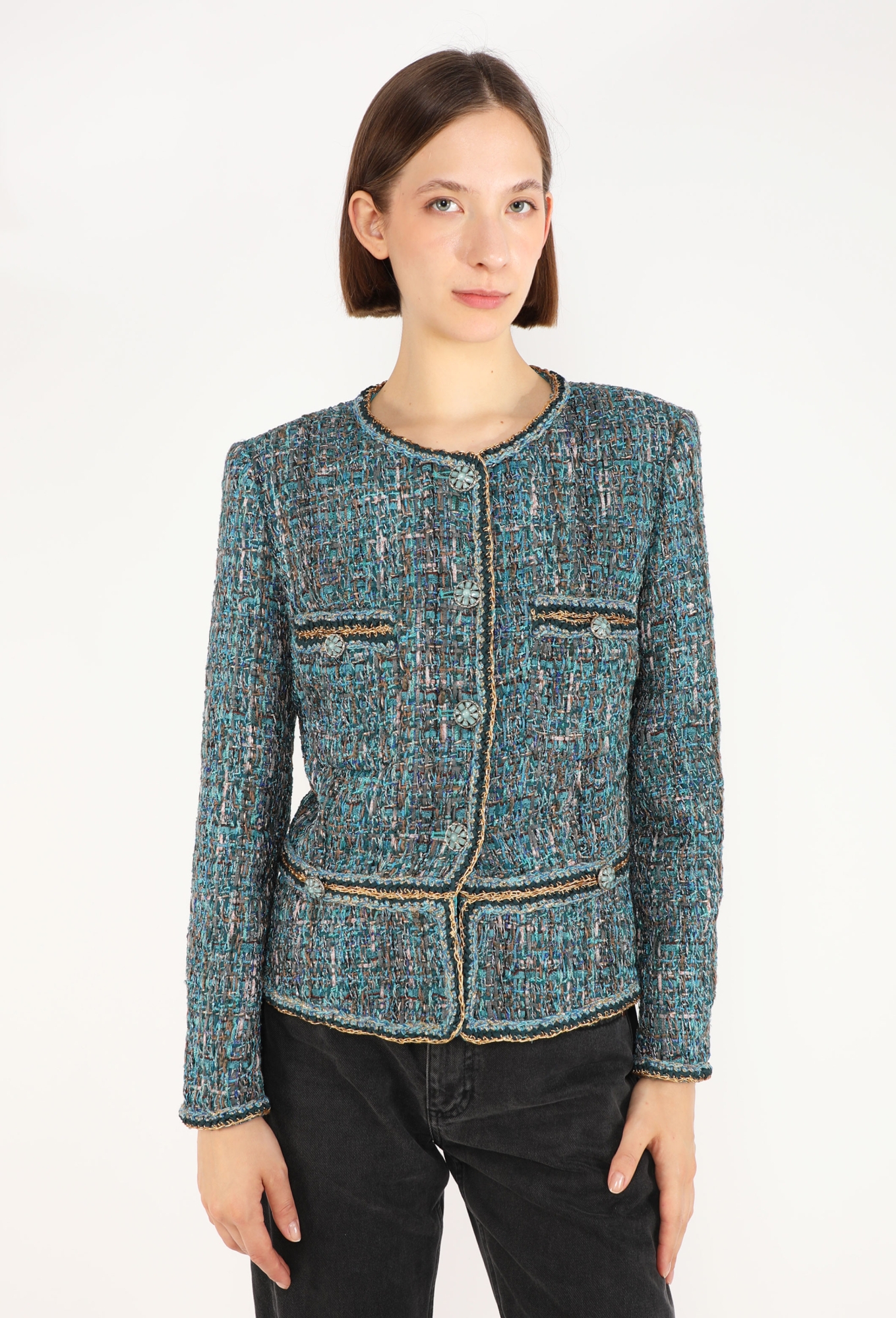 Lesage Tweed Jacket Paris-NY, Pre-Fall 2019 - Chanel | ReSee