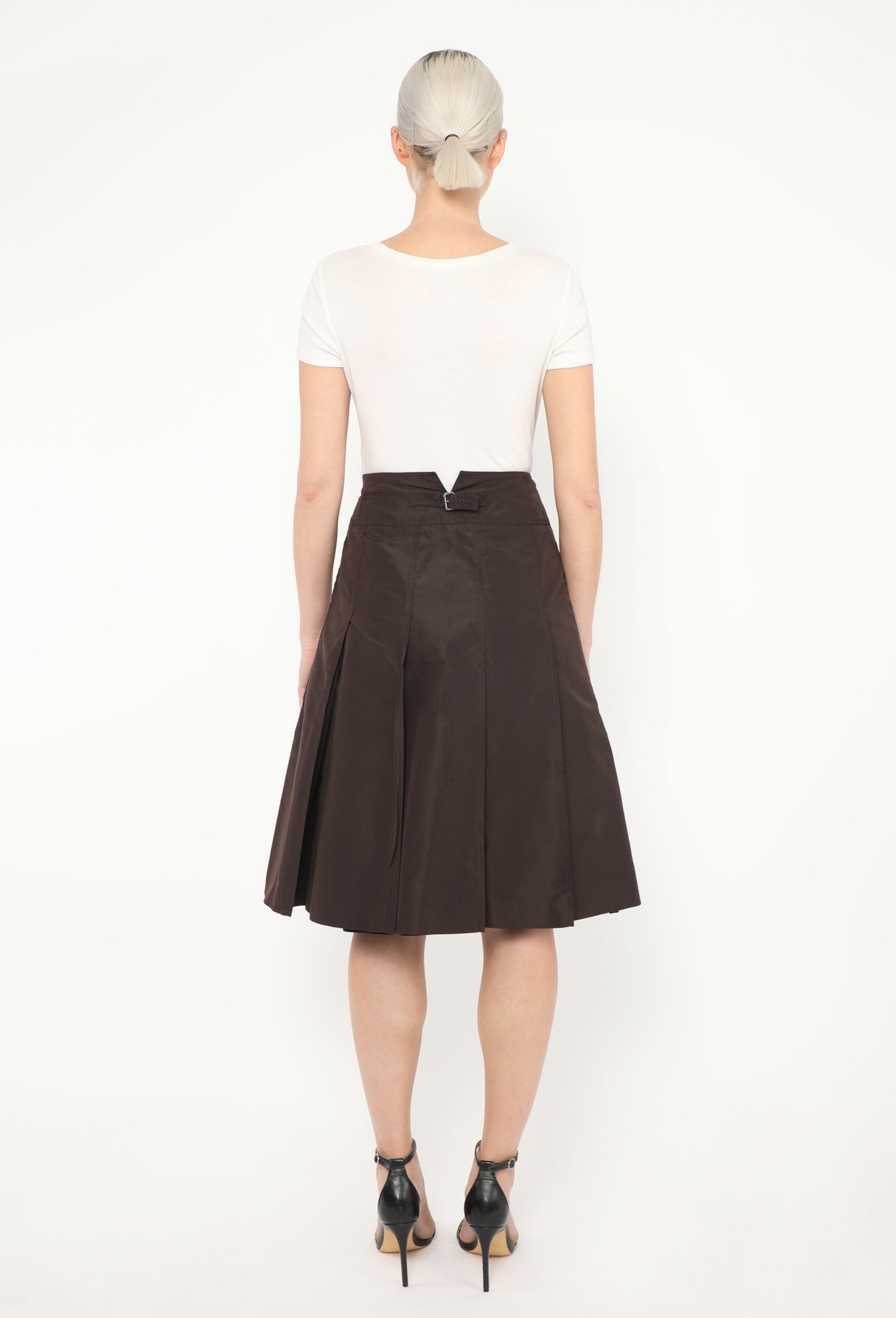 S/S 2001 Pleated Nylon Skirt - Prada | Authentic & Vintage | ReSee