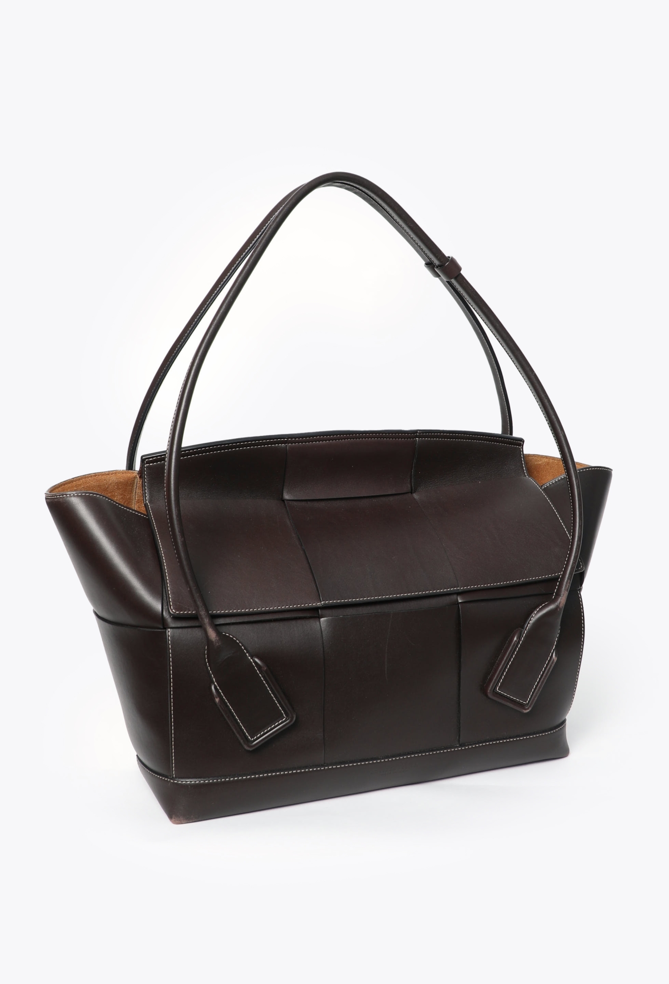 BOTTEGA VENETA ダークブラウン トートバッグ Pre-Fall 2019 Maxi Arco Tote Bag Chocolate brown - Bottega Veneta