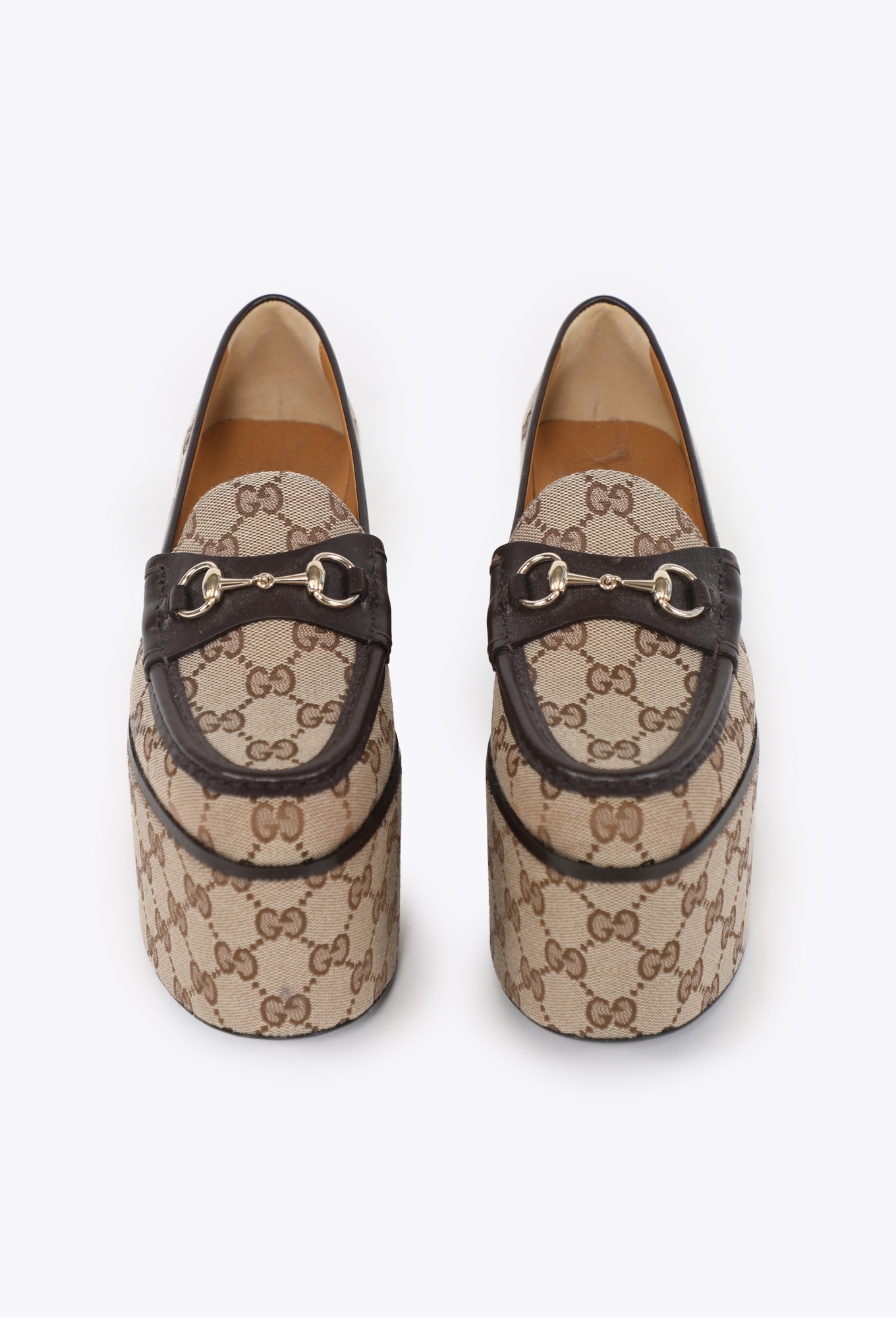 Monogram Canvas Platform Loafers, S/S 2024 - Gucci | ReSee
