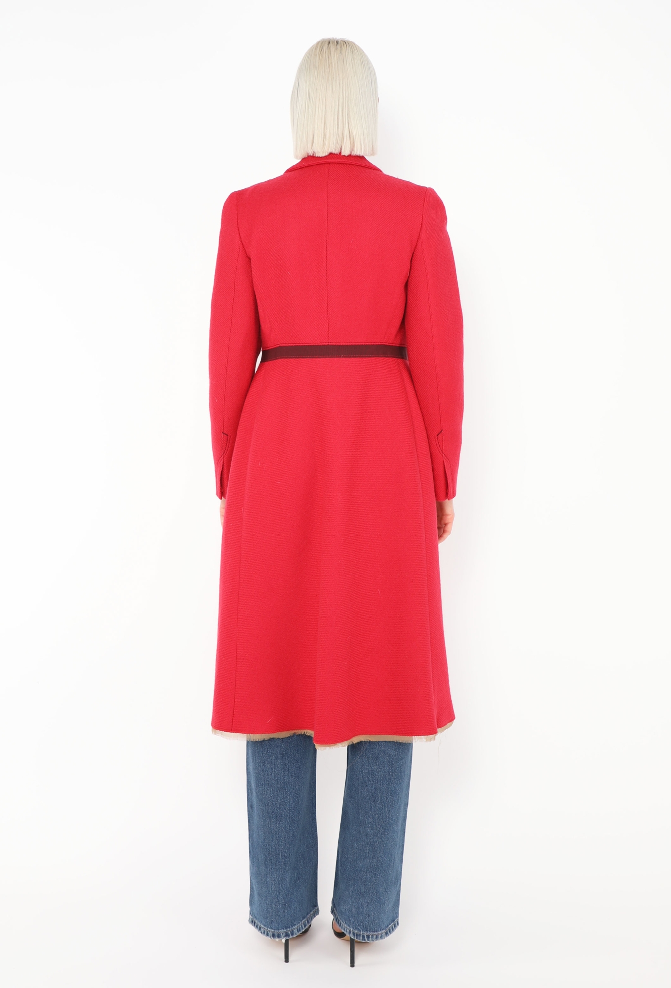 F/W 2000 Cinched Twill Coat - Prada | ReSee