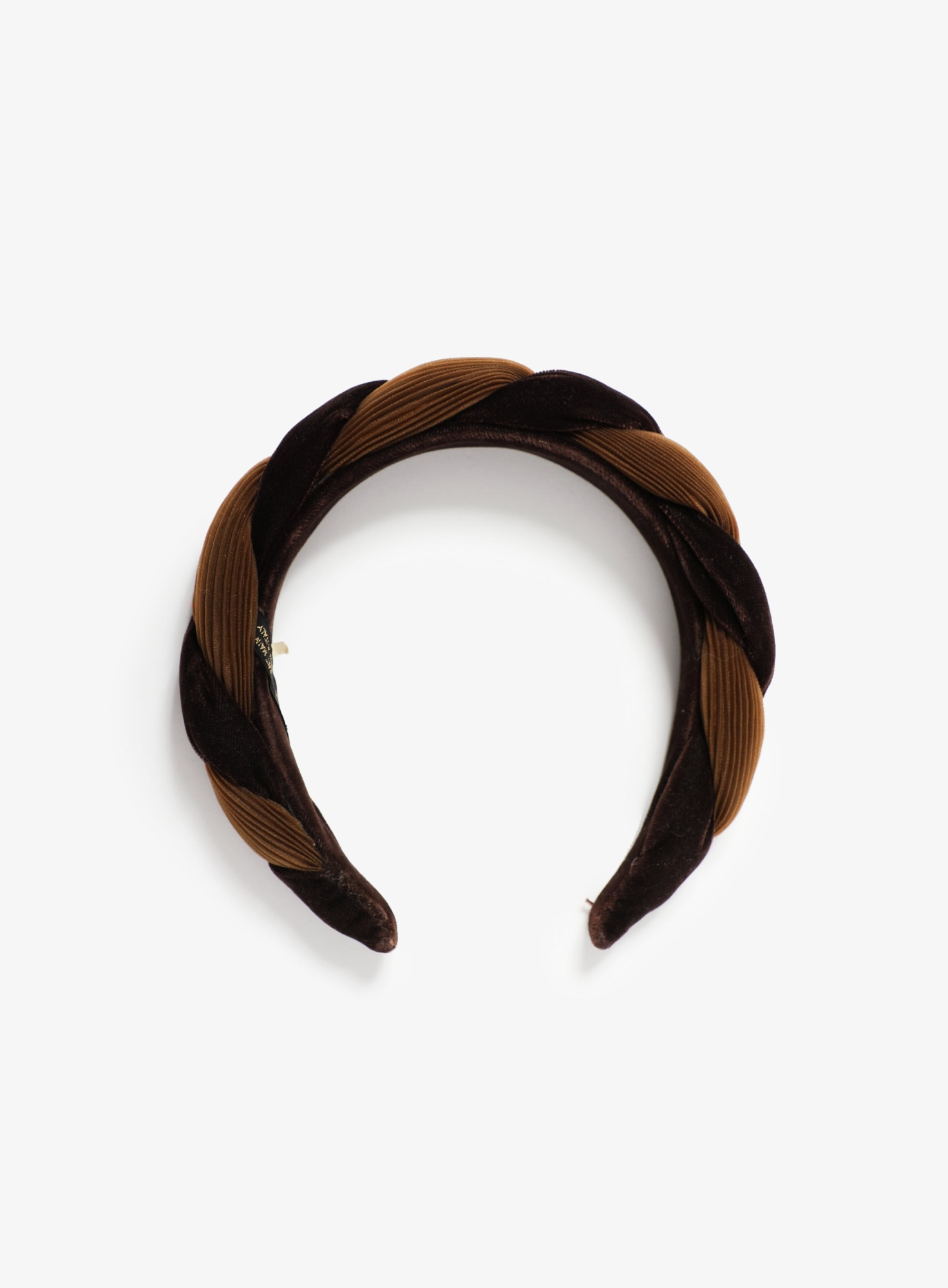 Alexandre de Paris Velvet Pleated Headband | Authentic & Vintage