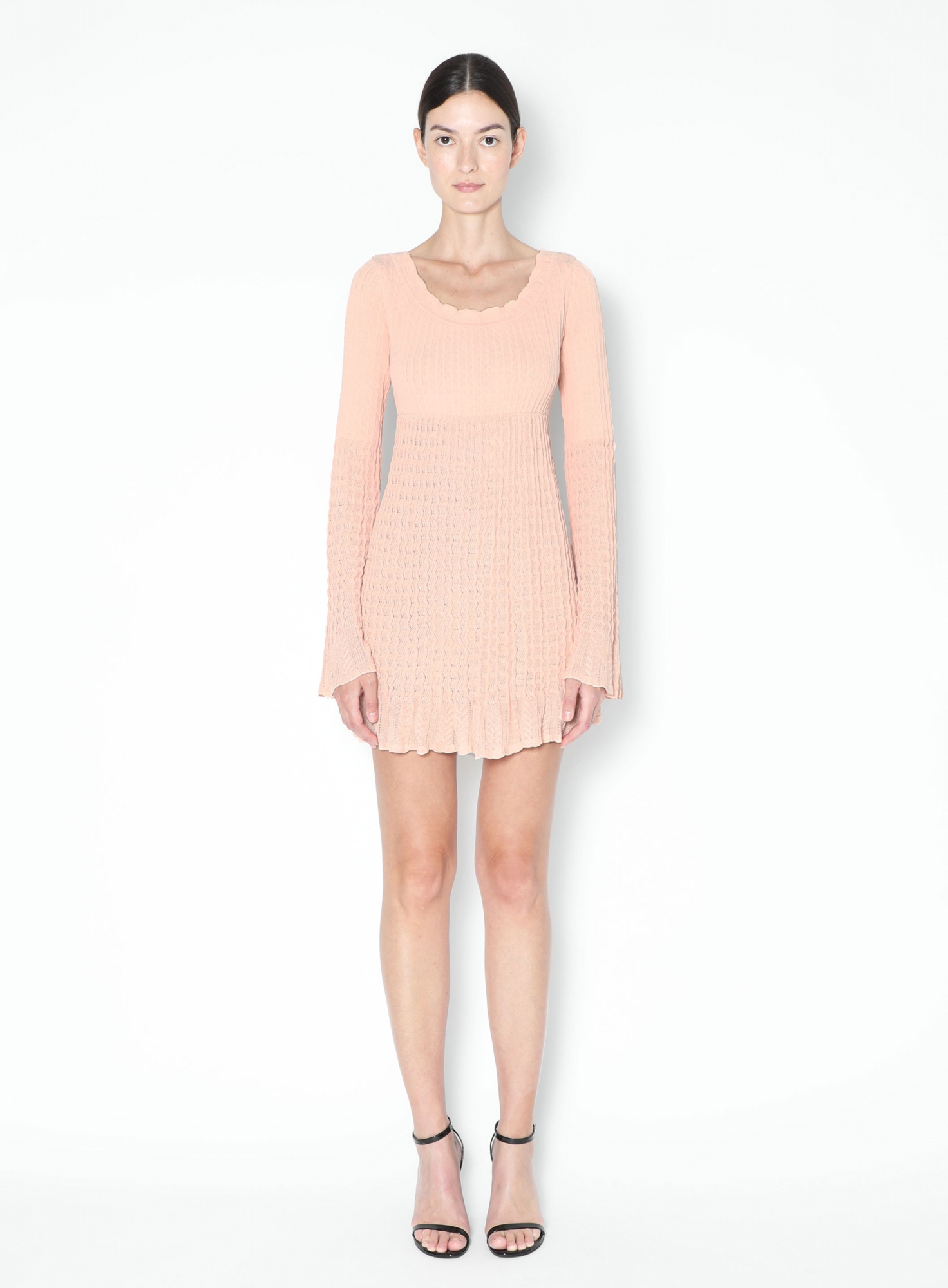 Early '90s Scalloped Knit Dress | Authentic & Vintage | ReSee