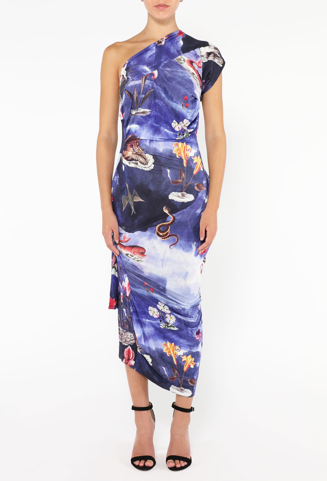 F/W 2021 Andreas Kronthaler Graphic Dress - Vivienne Westwood | ReSee