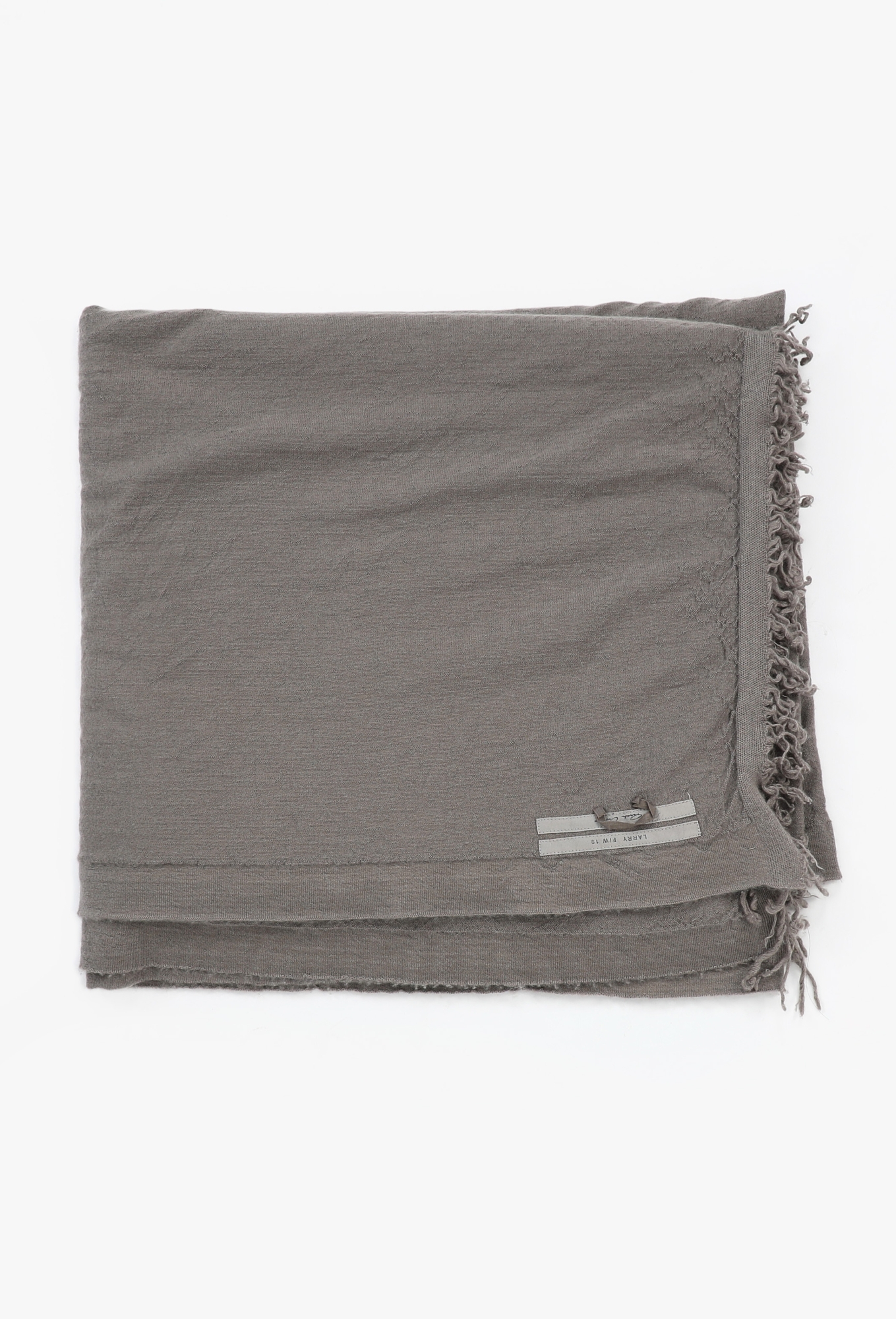 Frayed Cashmere & Silk Scarf - Rick Owens | ReSee