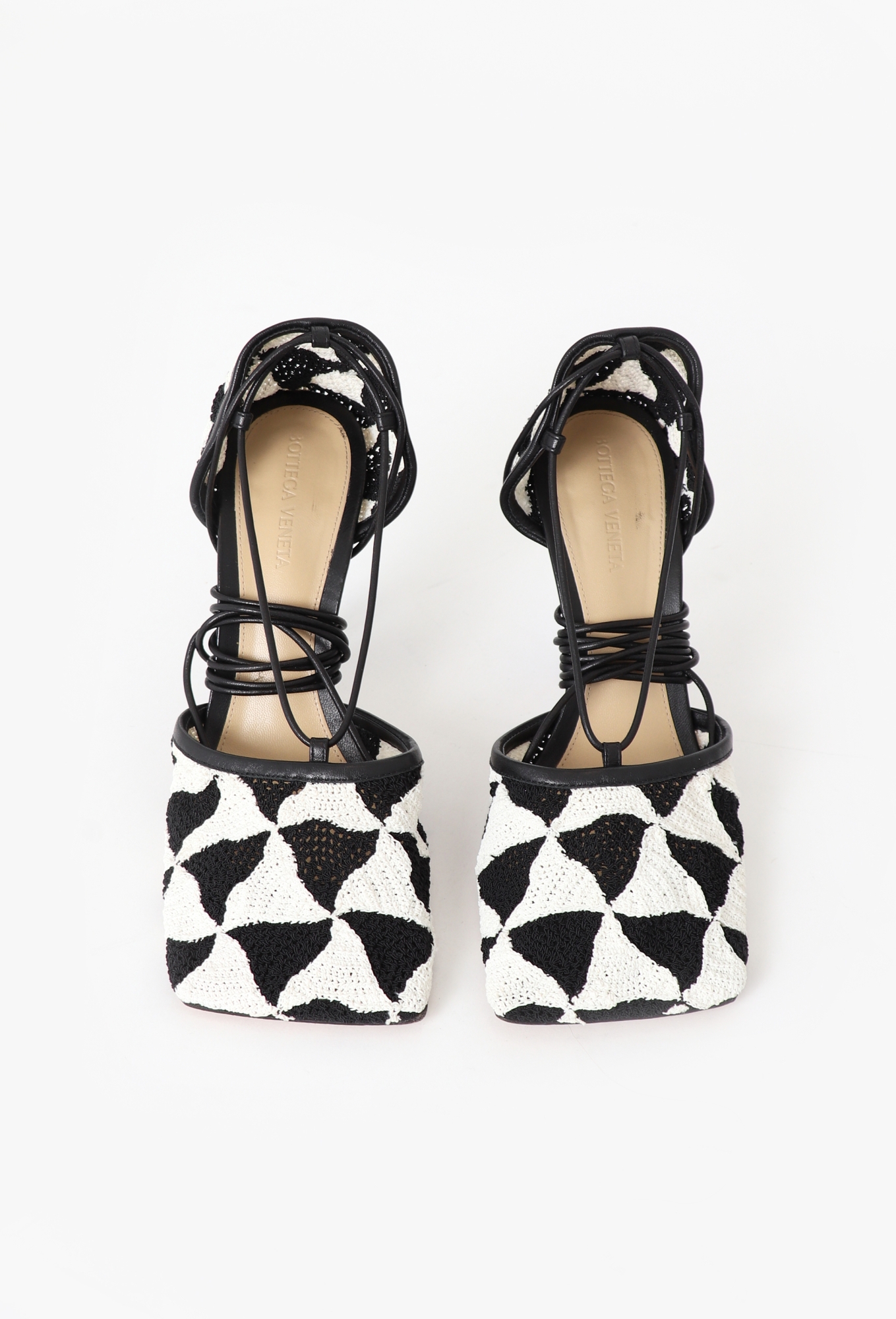 Resort 2022 Phantom Crochet Heels - Bottega Veneta | Authentic
