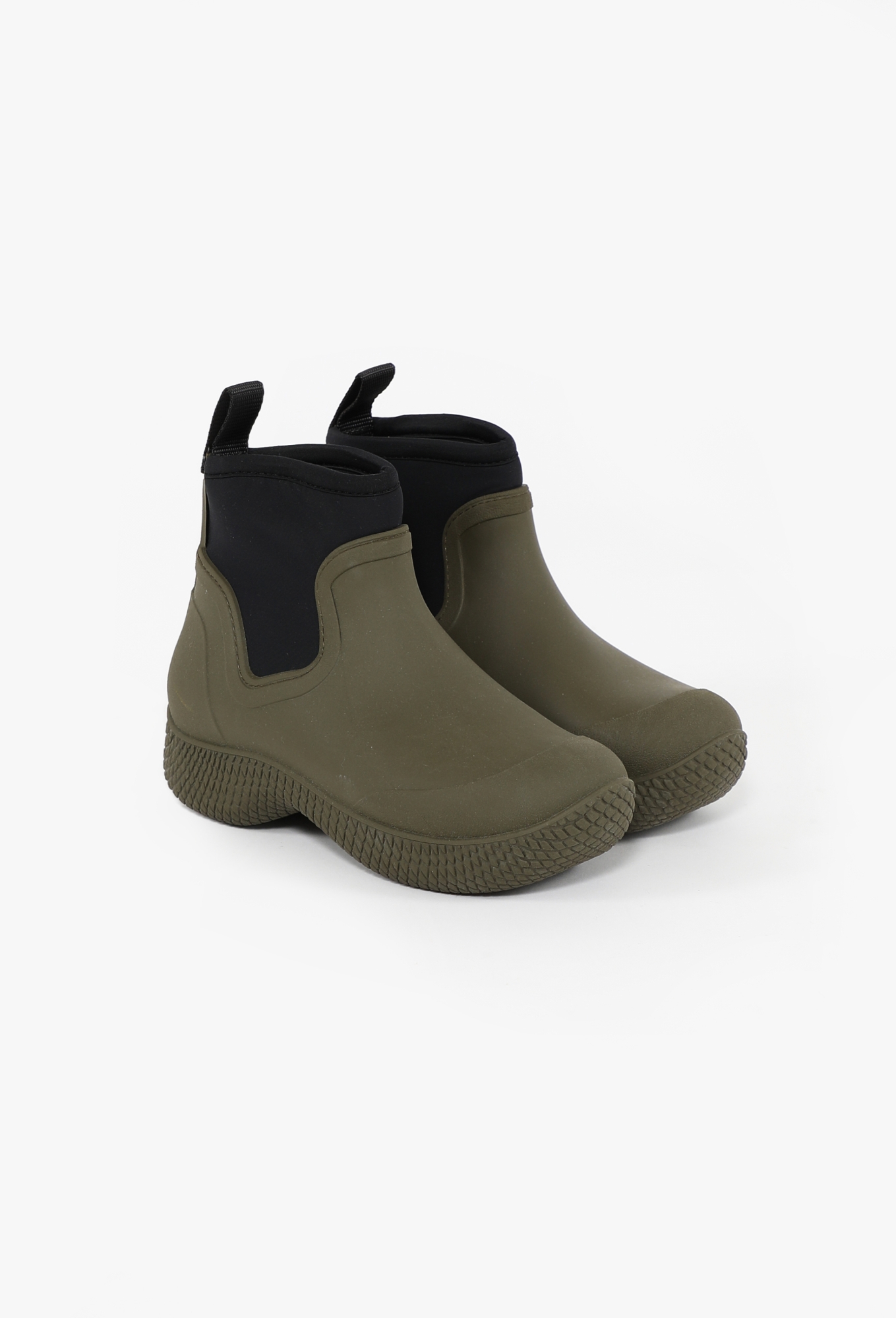 Khaki Rubber Wellie Boots by Phoebe Philo – Spring 2018 - Céline