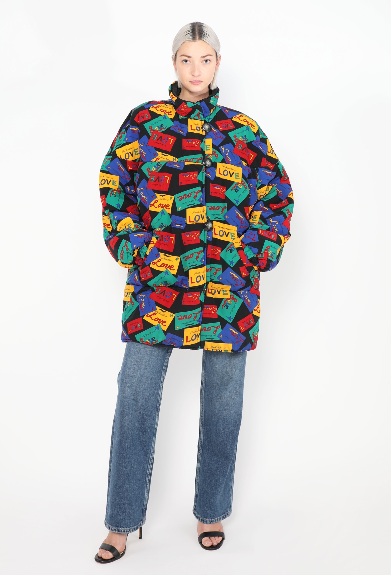 Vintage Reversible Love Puffer Coat | Authentic & Vintage | ReSee