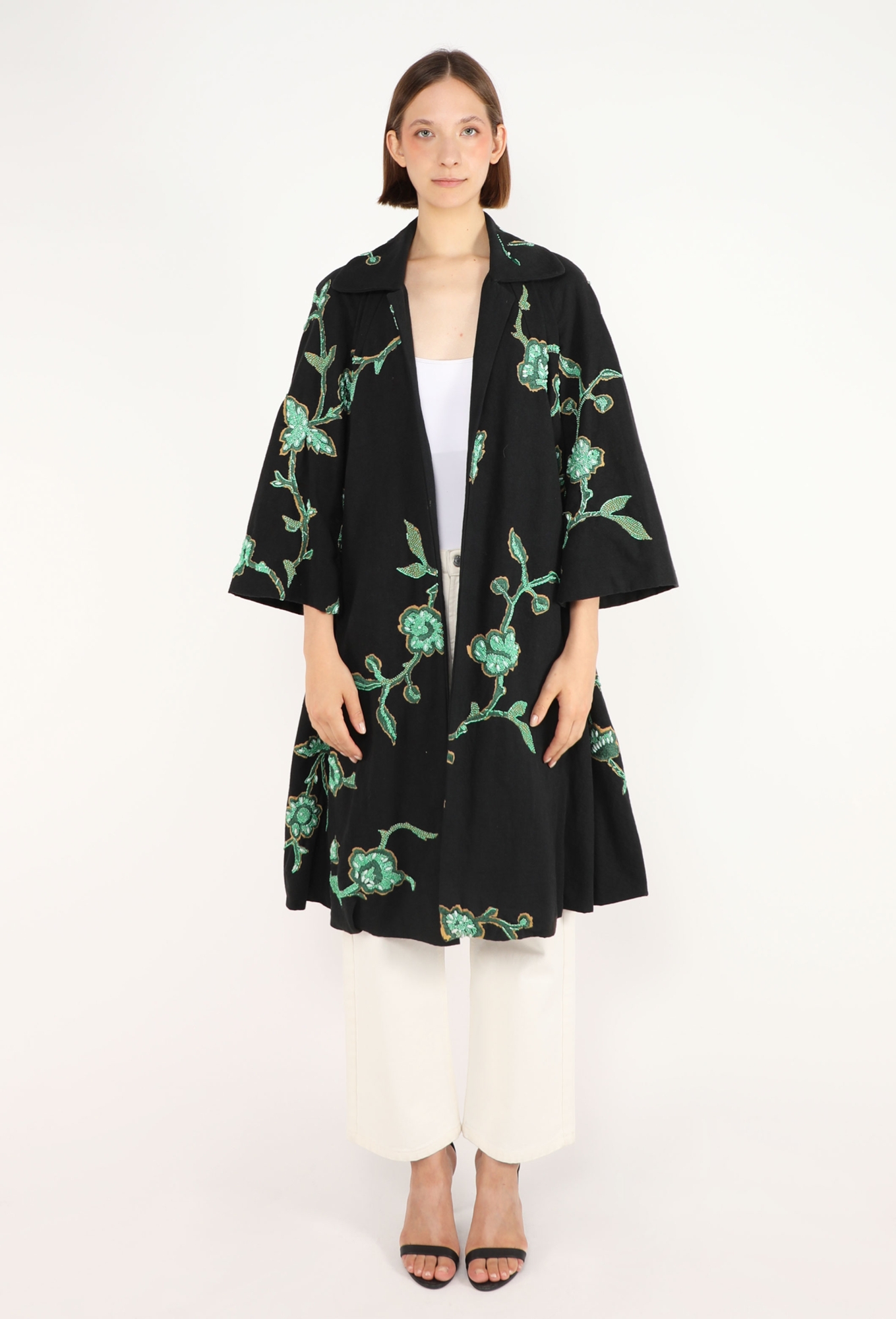 Floral Beaded Coat, F/W 2005 - Dries Van Noten | ReSee