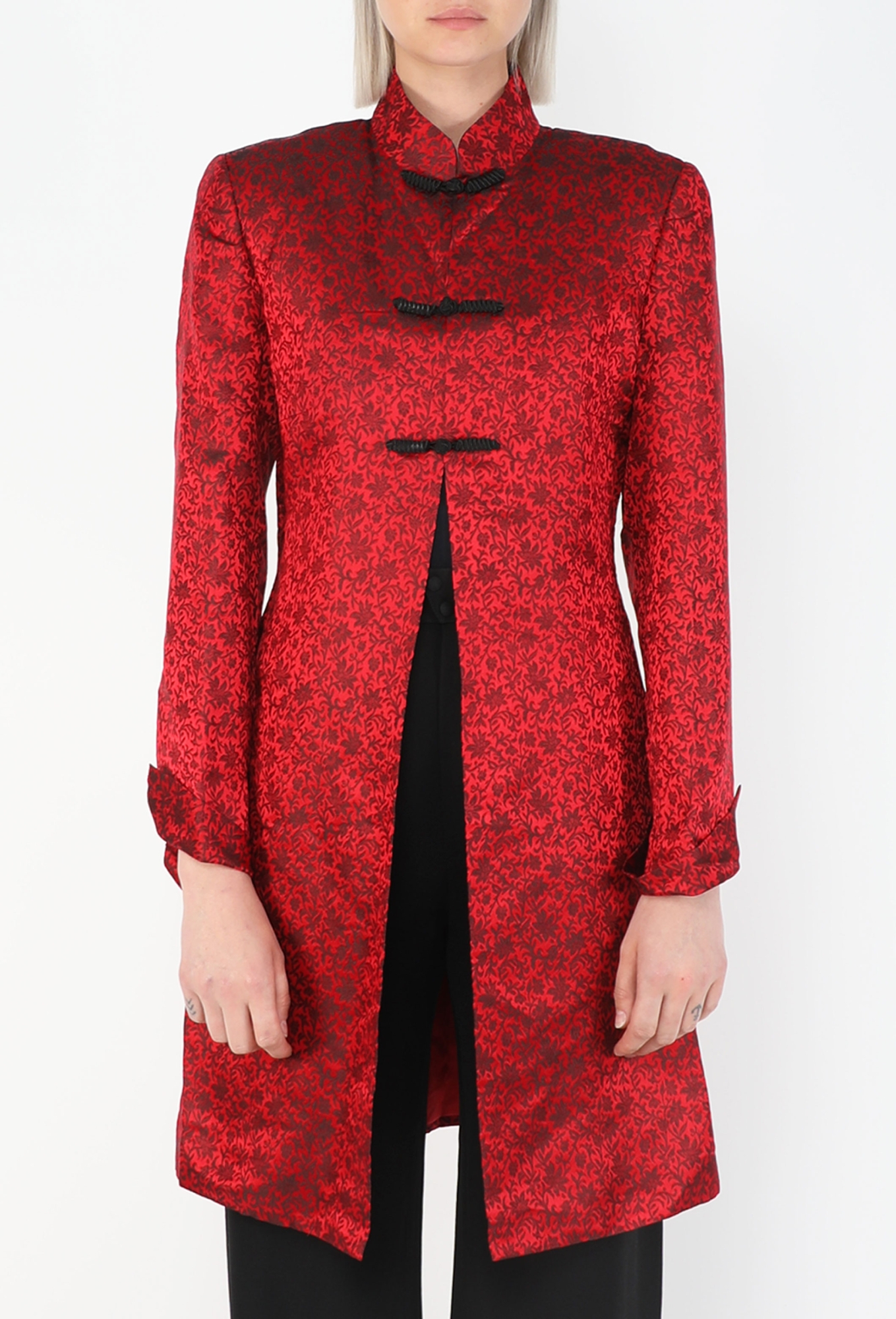 Shanghai Tang Silk Jacquard Jacket, 1990s - Exquisite Vintage | ReSee