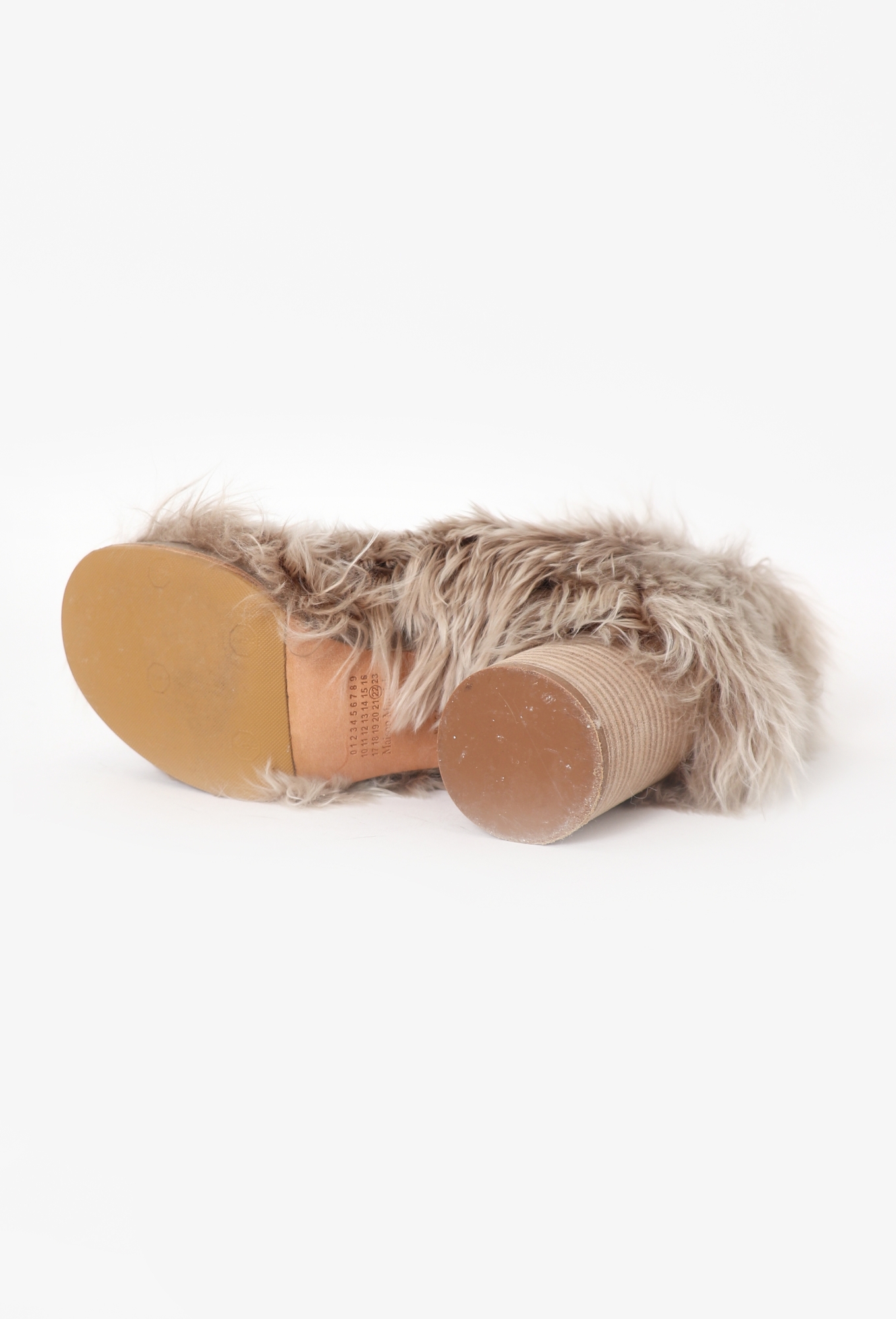 2022 Alpaca Fur Ankle Boots - Maison Margiela | Authentic