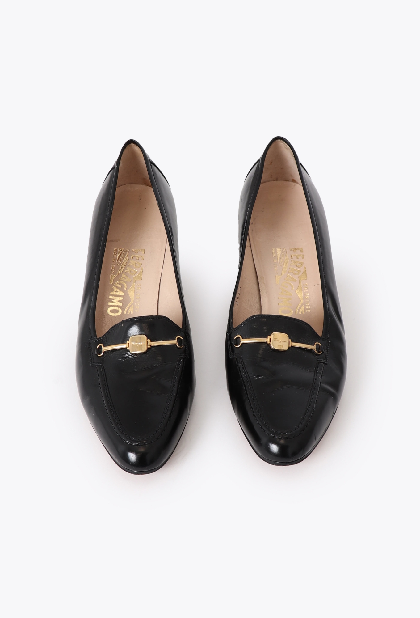 Ferragamo '90s Horsebit Loafers - Exquisite Vintage | Authentic
