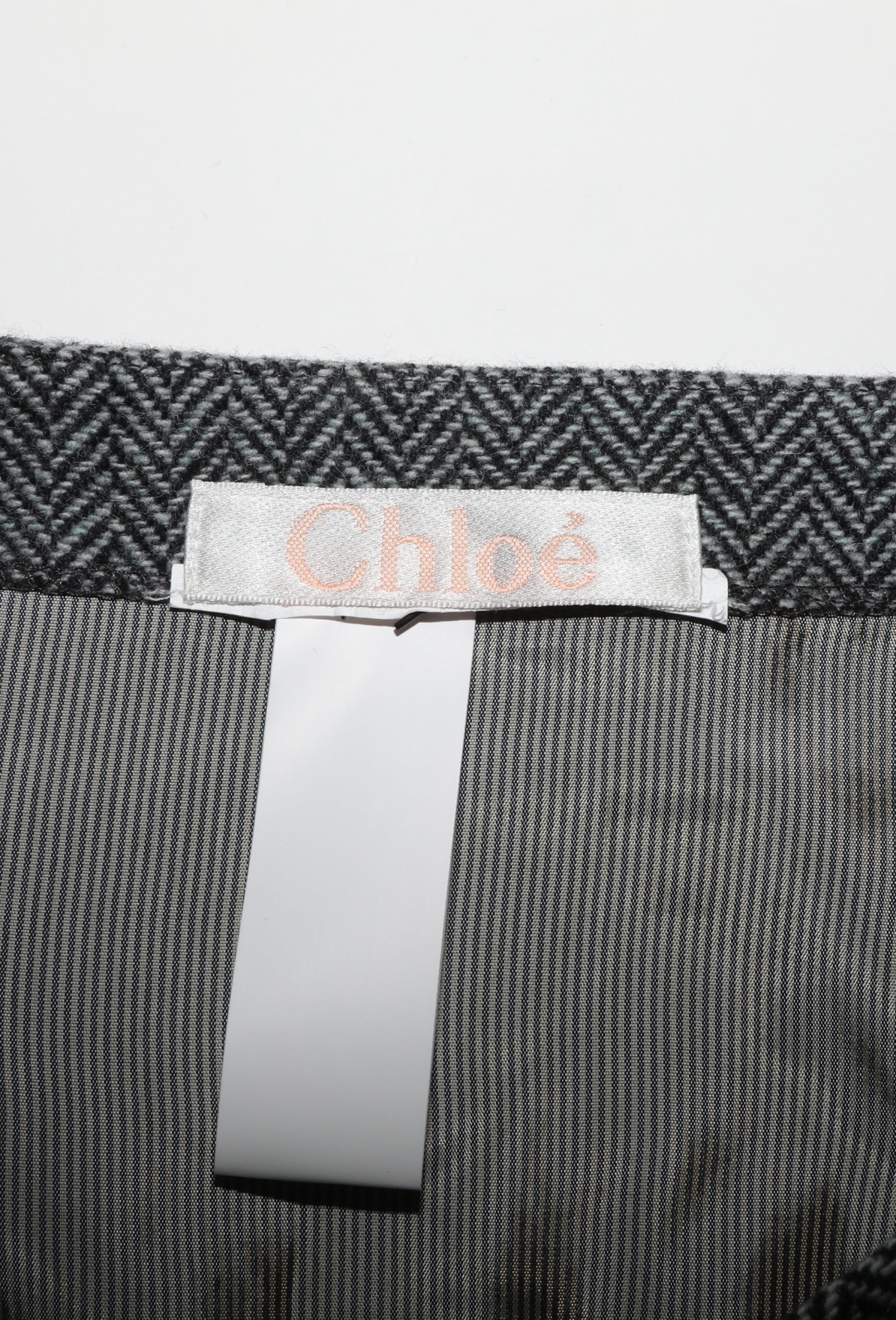 F/W 1999 Herringbone Corset Ensemble - Chloé | ReSee