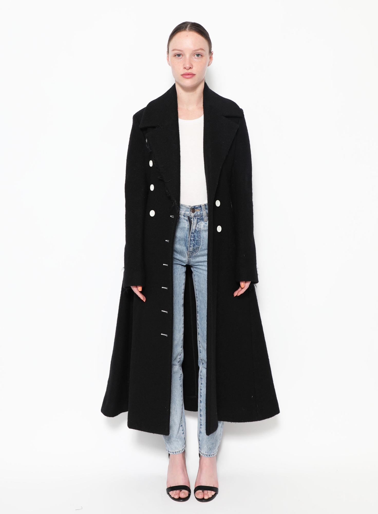 Celine 20AW WOOL LONG COAT セリーヌ Celine 20AW WOOL LONG COAT セリーヌ double-breasted coat IN WOOL