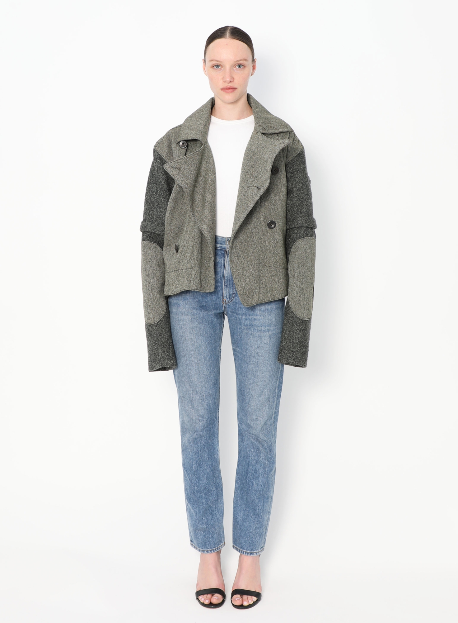 F/W 2004 Asymmetrical Wool Jacket | Authentique & Vintage | ReSee