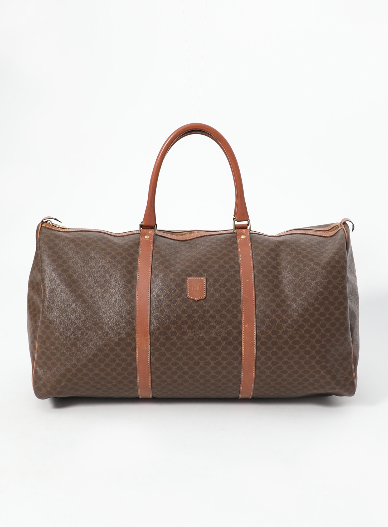 バッグ CELINE Macadam Unisex Travel Handbag Vintage Macadam Travel Bag | Authentic & Vintage | ReSee