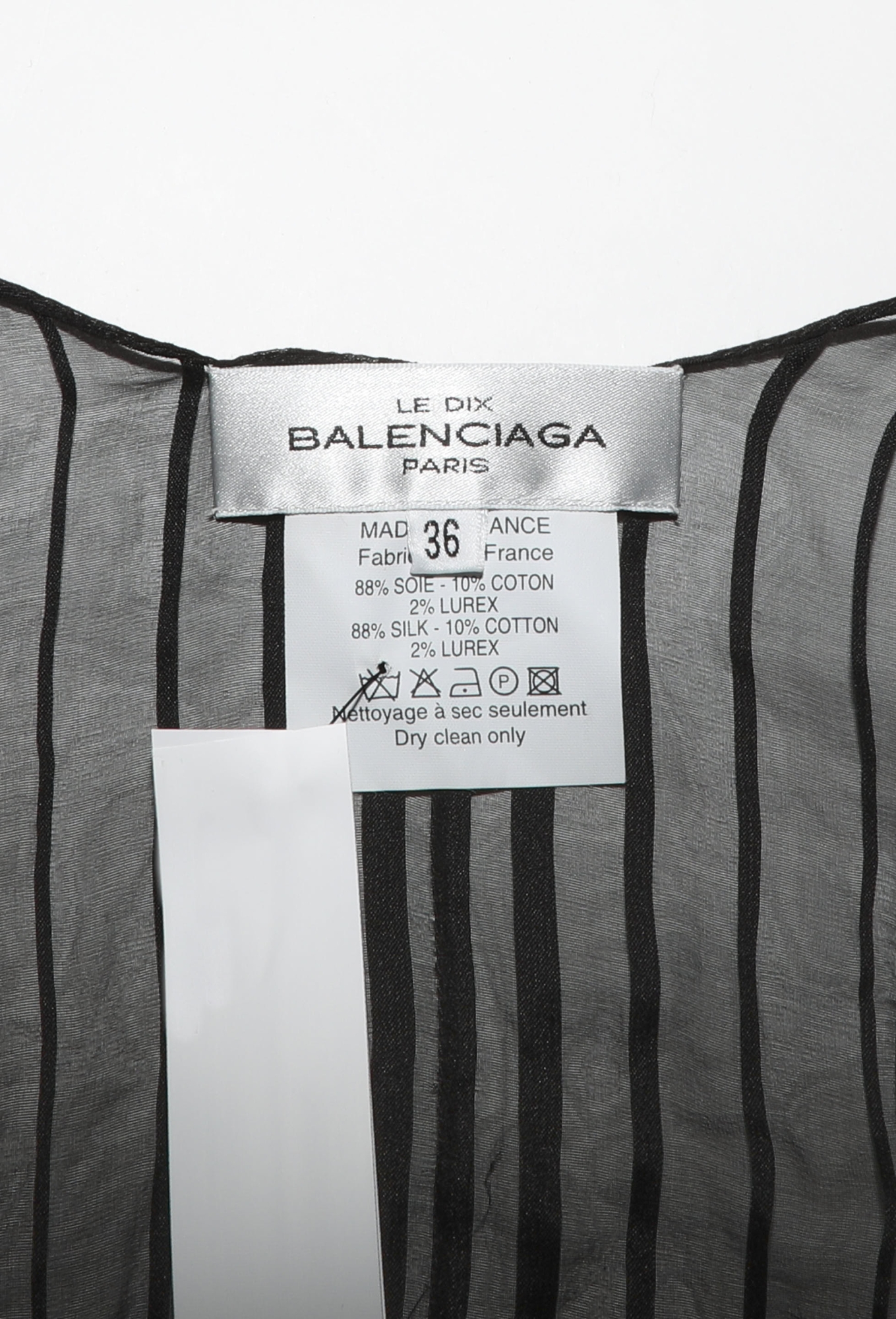 Le Dix Iconic Silk Patchwork Tank Top, S/S 2002 - Balenciaga | ReSee