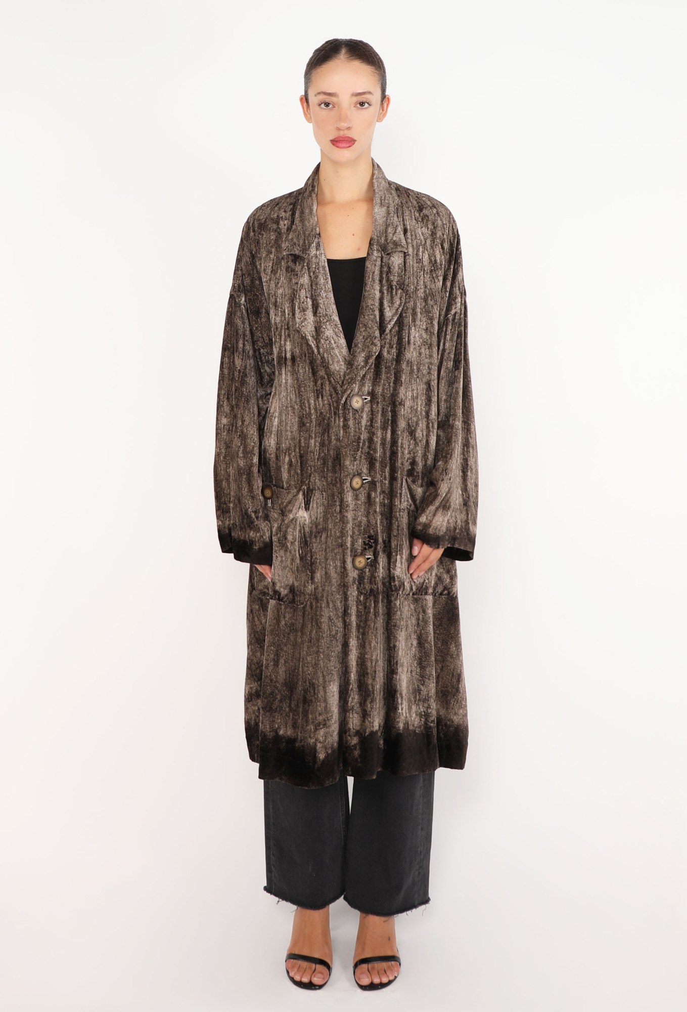Velvet Ombré Cardigan, 2003 - Issey Miyake | ReSee