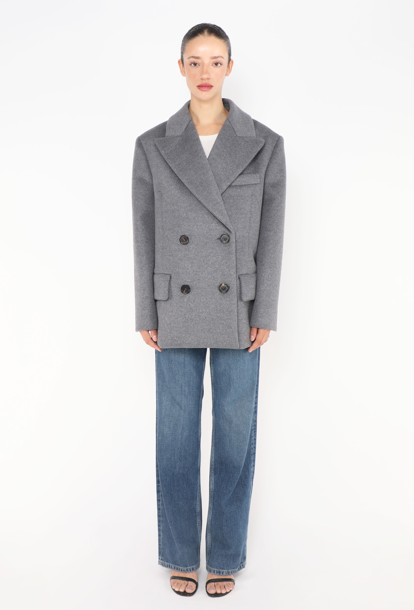 F/W 2023 Oversized Felted Blazer - Miu Miu | ReSee