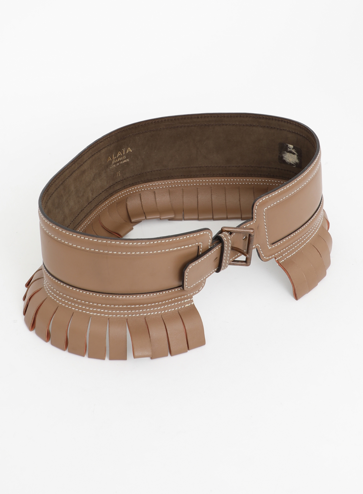 Leather Fringe Corset Belt | Authentic & Vintage | ReSee