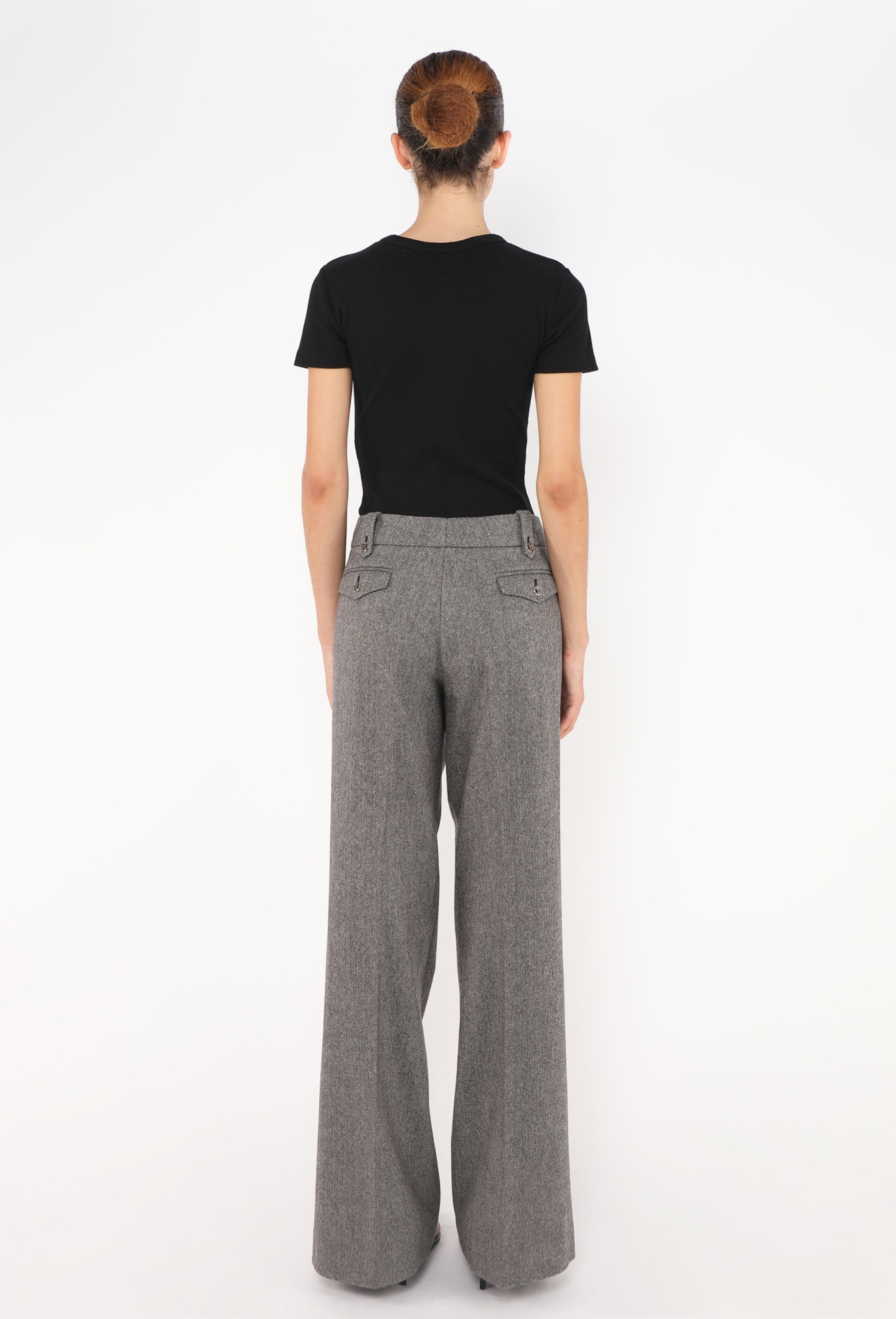 Herringbone Flared Suit - Gucci | ReSee