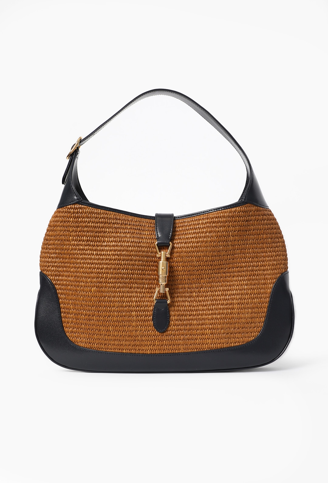 Jackie 1961 Large Raffia Shoulder Bag - Gucci | ReSee