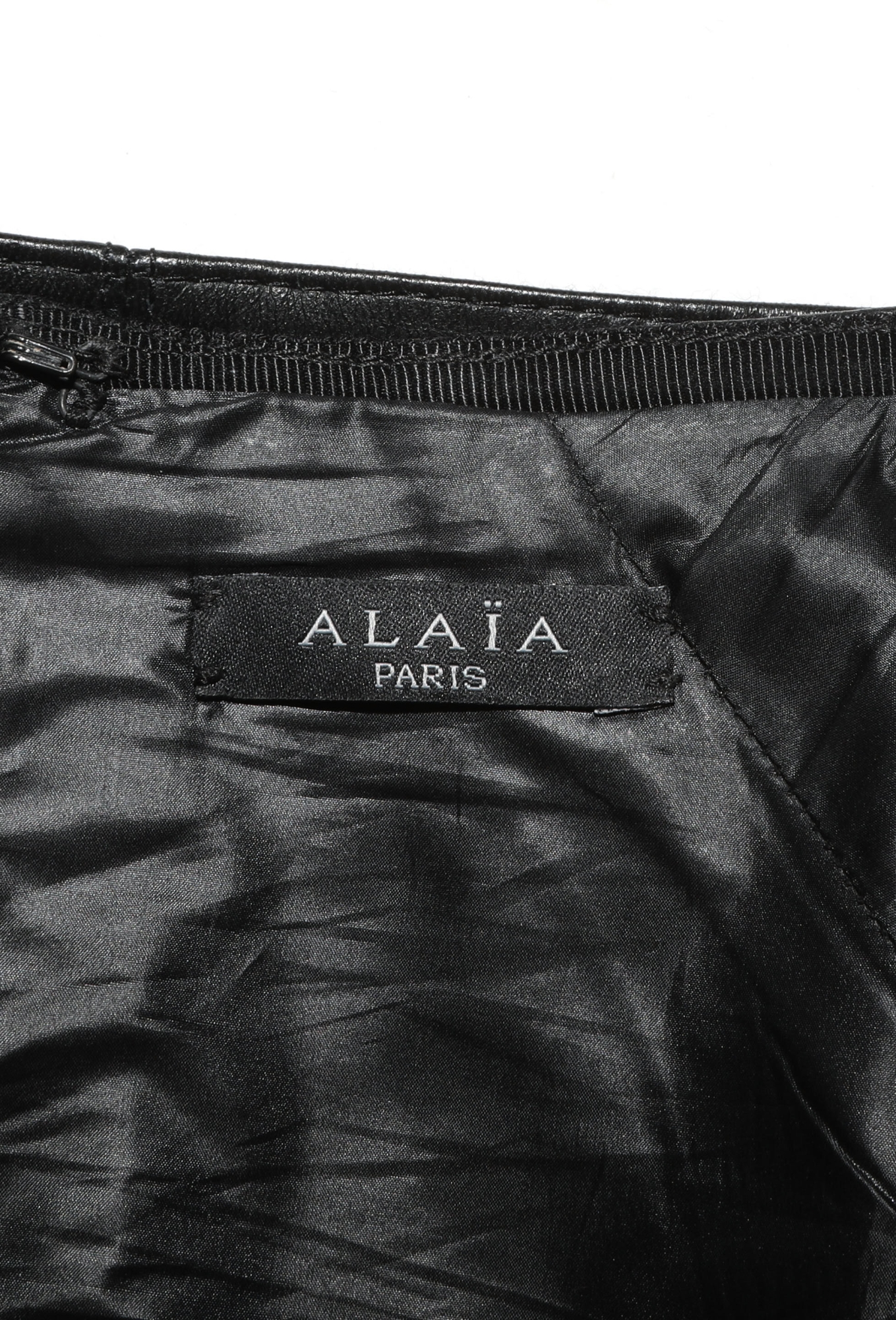 Eyelet Trim Lambskin Skirt - Alaïa | ReSee