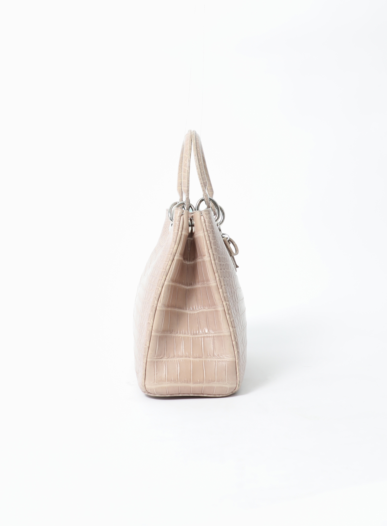 Nude Crocodile Diorissimo Tote Bag | Authentic & Vintage | ReSee