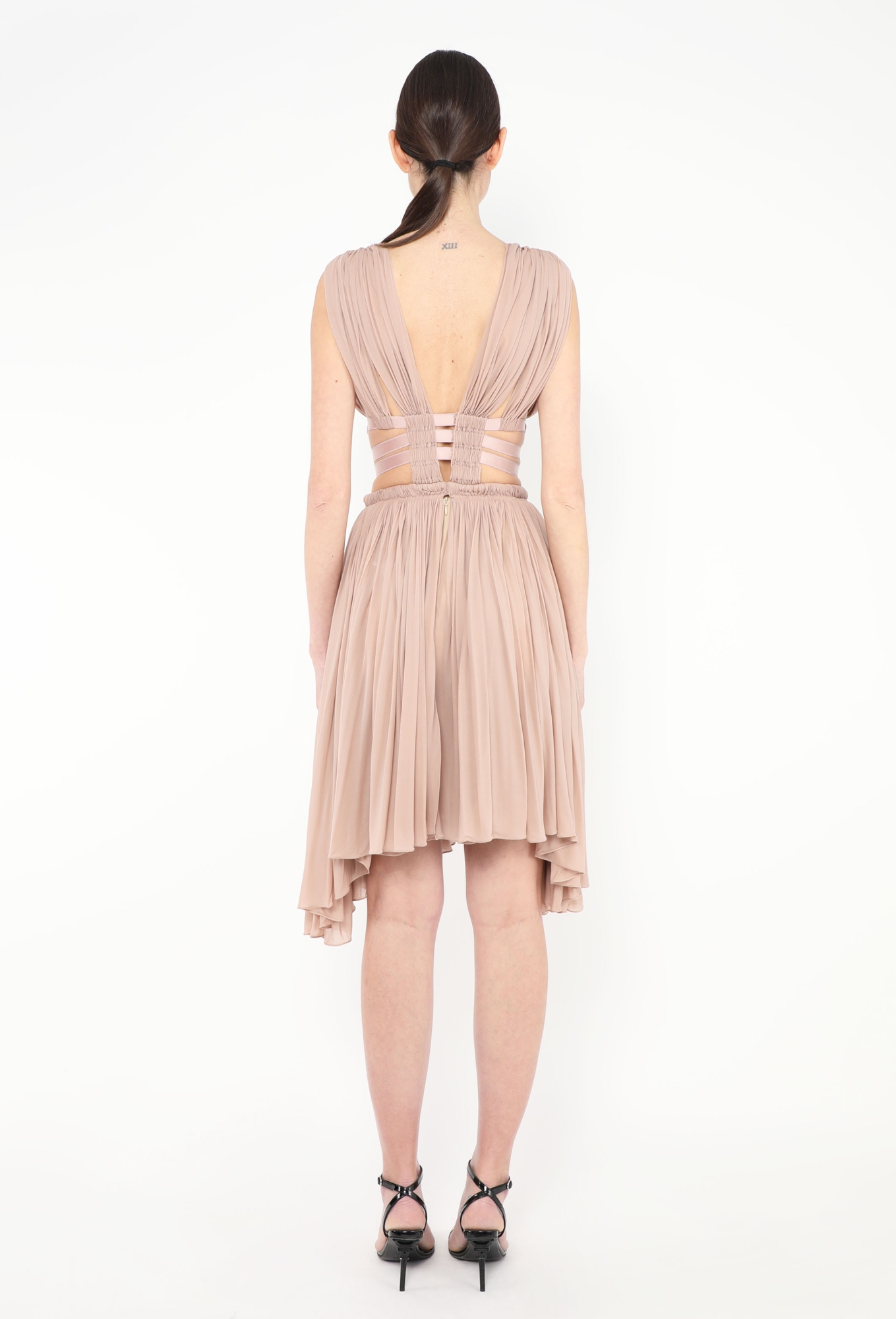 RARE 2004 Ruched Goddess Dress - Alaa | Authentic & Vintage | ReSee